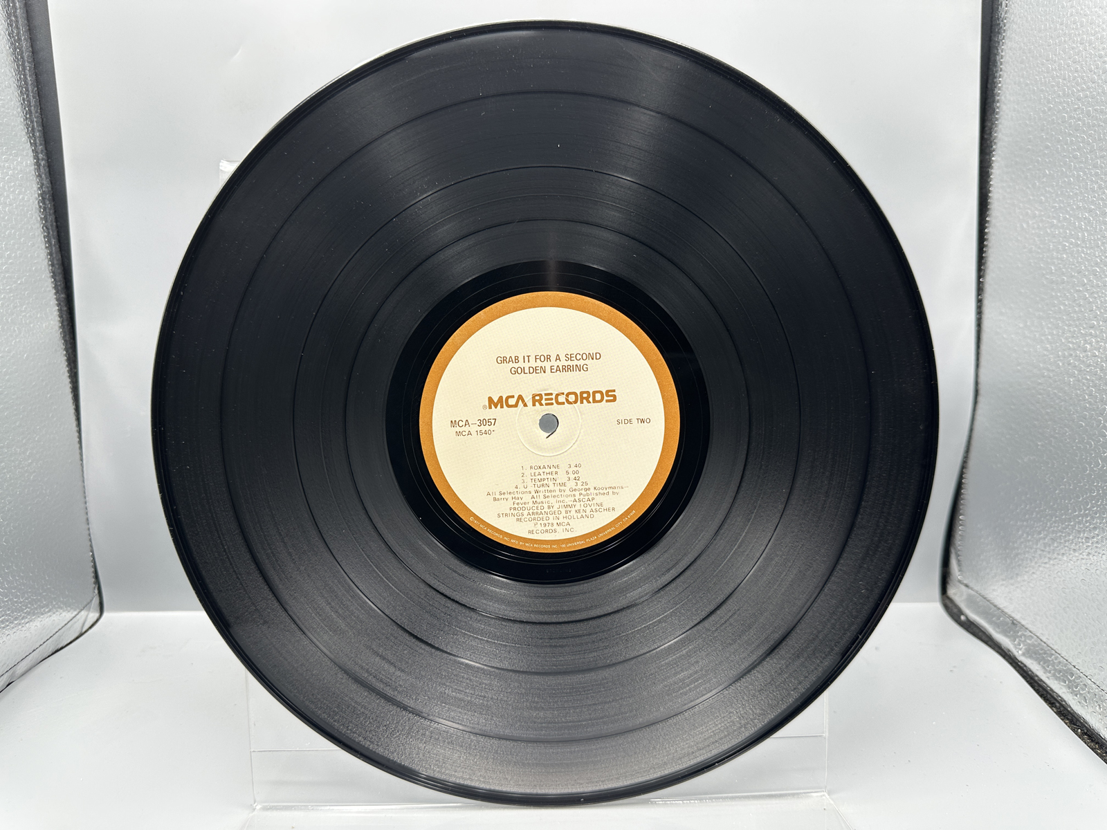 1978 MCA Records Golden Earring Grab It For A Second Vinyl Album - MCA-3057