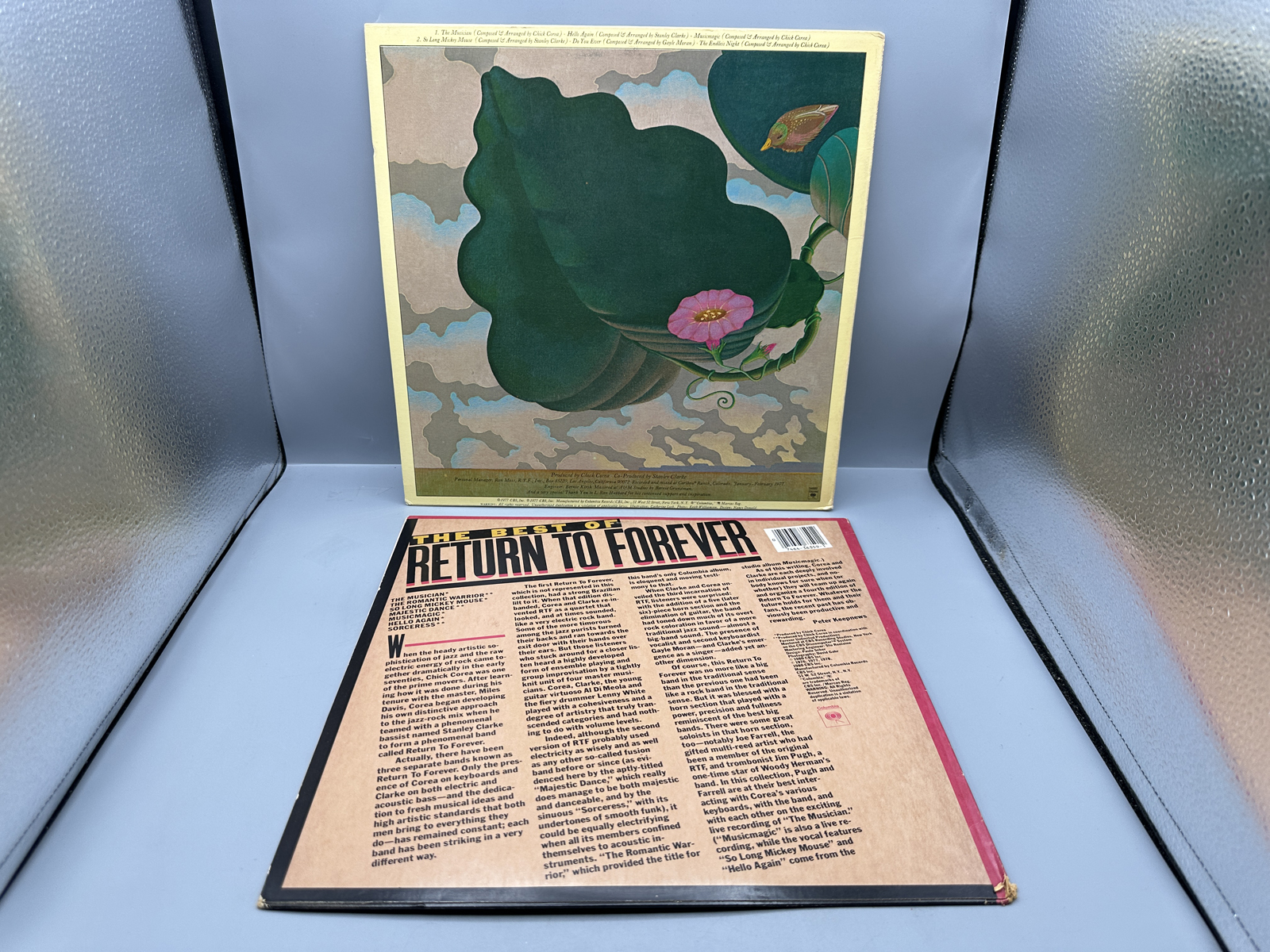 Return To Forever (2 LP Lot): Musicmagic (1977); and The Best Of Return To Forever (1980)