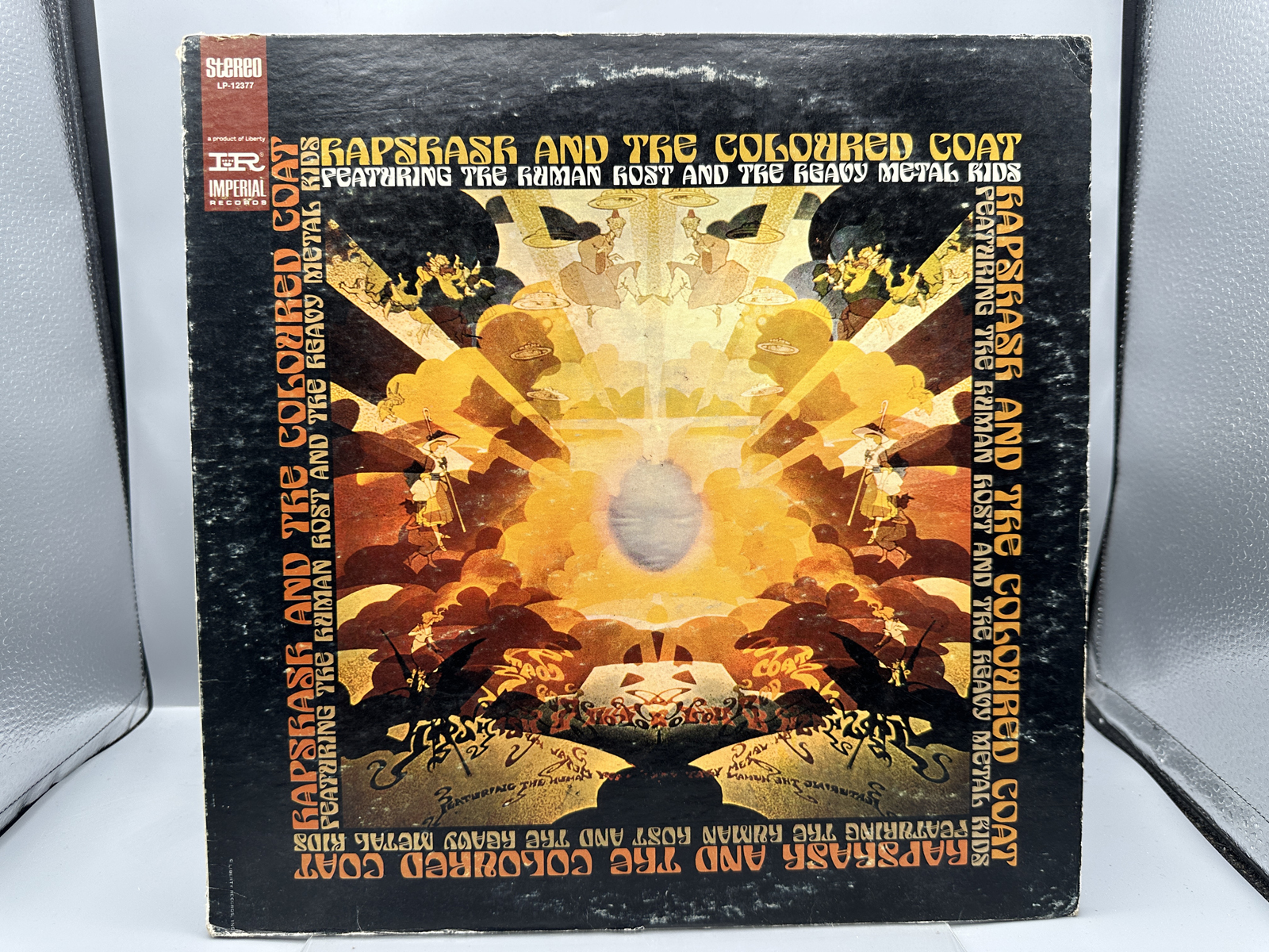 1968 Imperial Records Hapshash And The Coloured Coat Featuring the Human Host And The Heavy Metal Kids Vinyl Album - LP-12377