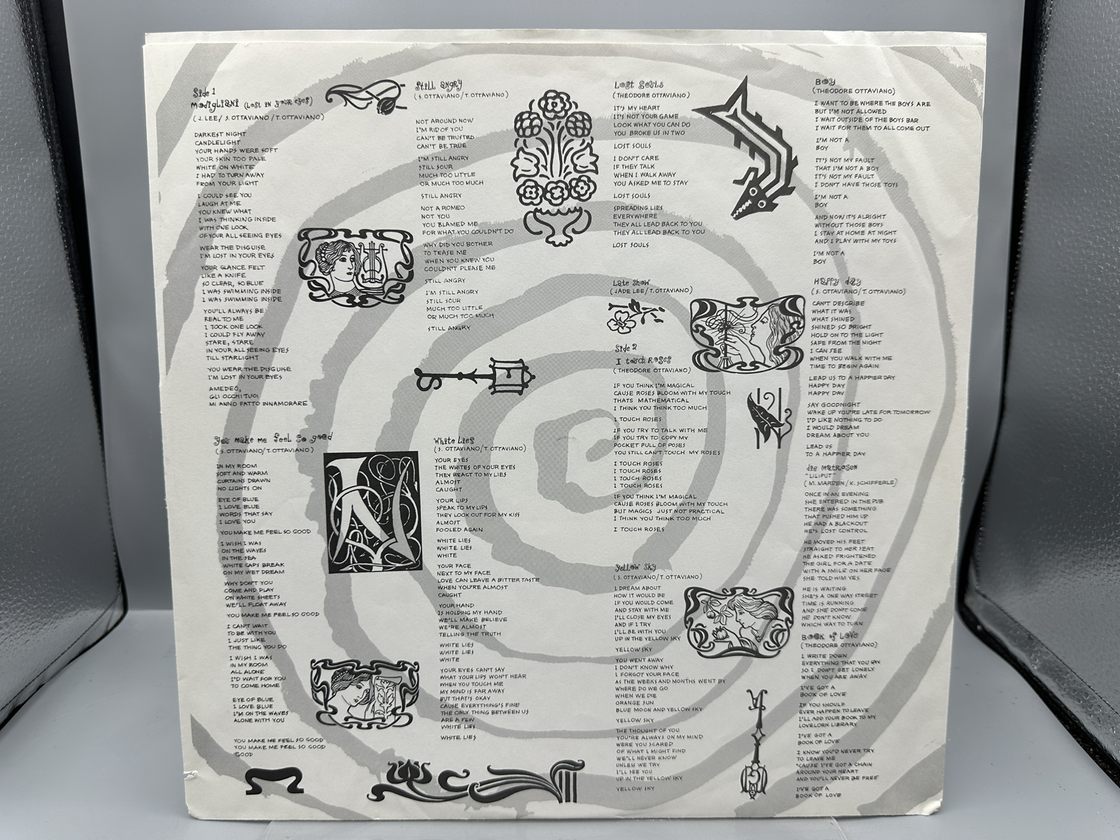 1986 Sire Records Book Of Love Self-Titled Vinyl Album - 1-25355
