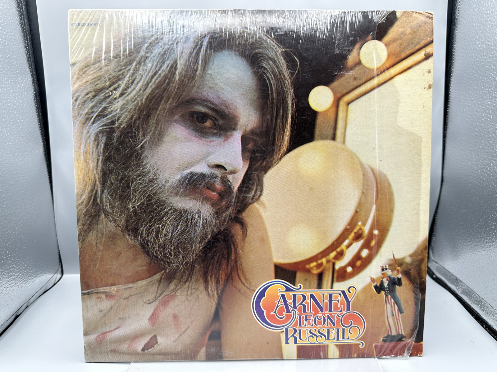 1972 Shelter Records Leon Russell Carney Vinyl Album - SW-8911