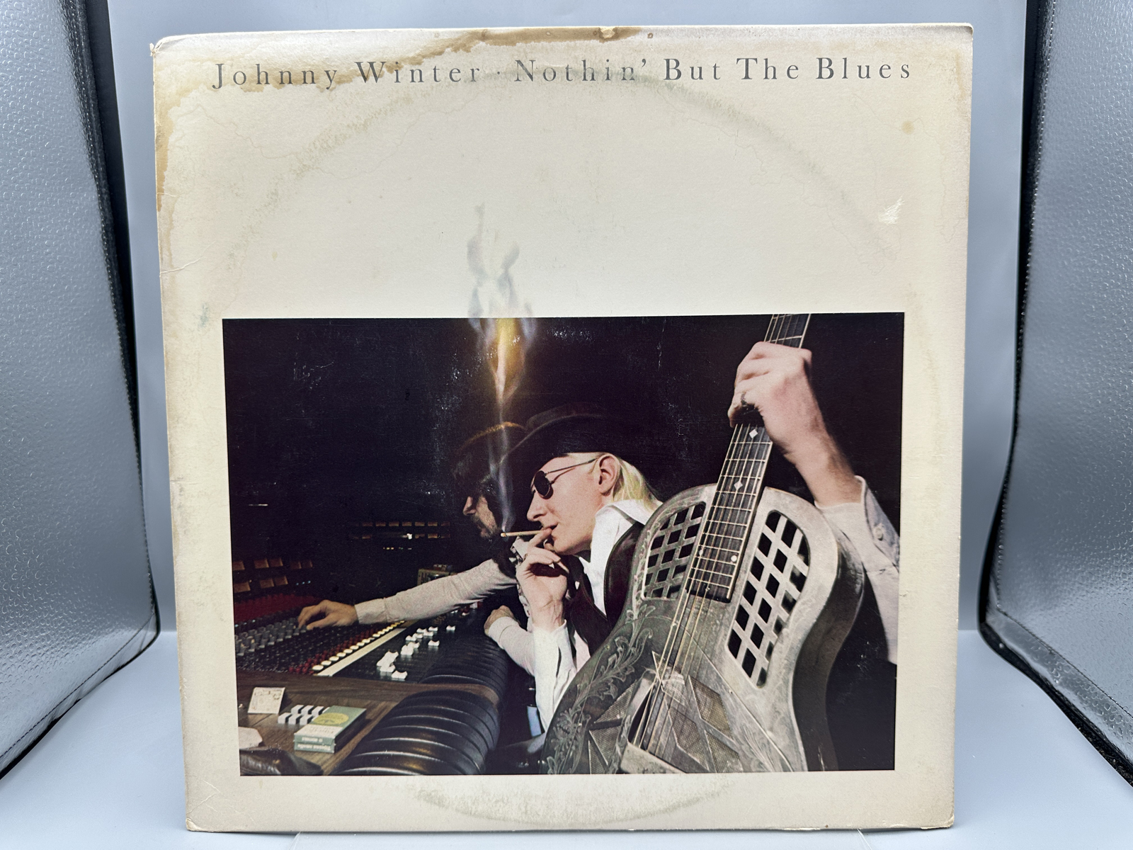 1977 Blue Sky Records Johnny Winter Nothin' But The Blues Vinyl Album - PZ 34813