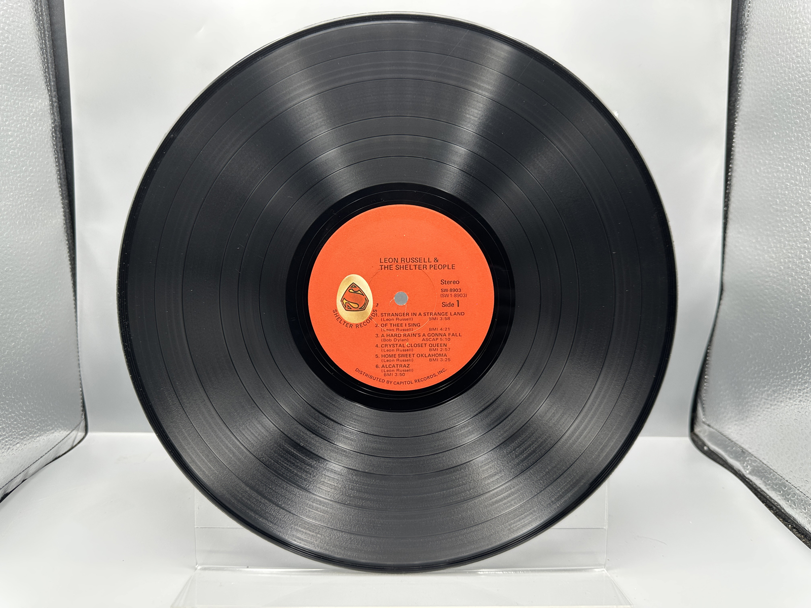 1971 Shelter Records Leon Russell And The Shelter People Vinyl Album - SW-8903
