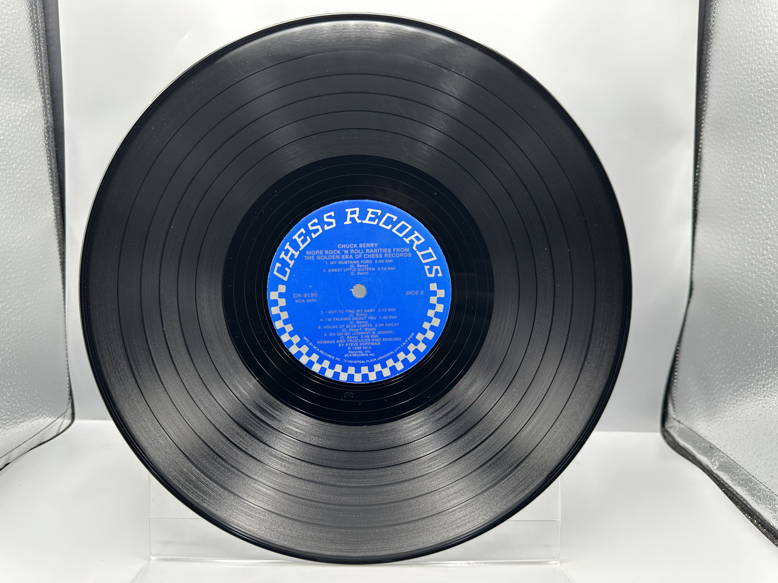 Chuck Berry (2 LP Lot): More Rock 'N' Roll Rarities From The Golden Era Of Chess Records (1986); and The London Chuck Berry Sessions (1989),