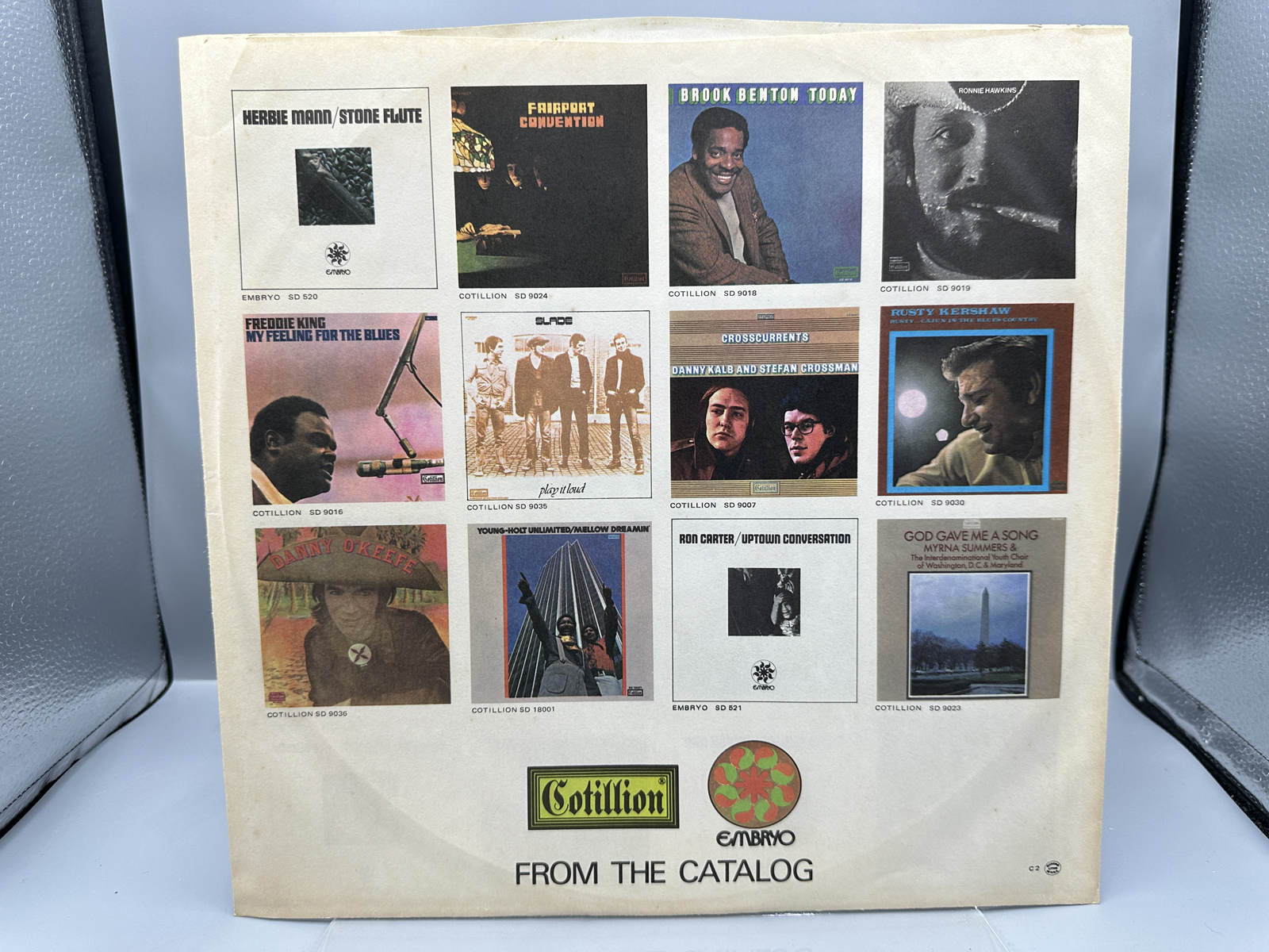 1972 Cotillion Records Guns & Butter Self Titled Promotional DJ Copy Vinyl Album - SD 9901