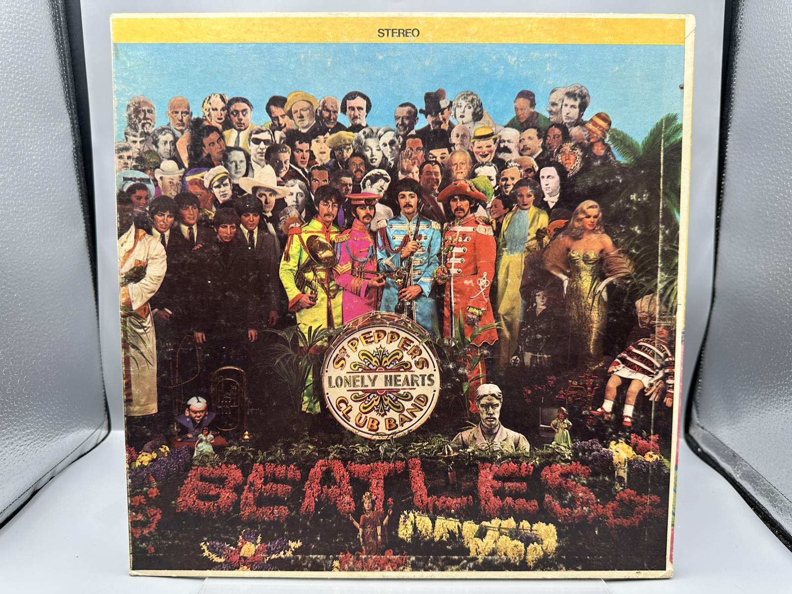 1970s Capitol Records The Beatles Sgt. Peppers Lonely Hearts Club Band Reissue Vinyl Album - SMAS-2653