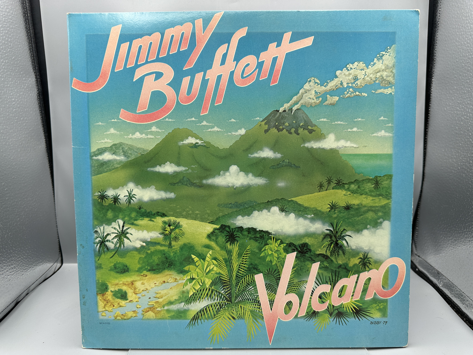 1979 MCA Records Jimmy Buffett Volcano Vinyl Album - MCA-5102