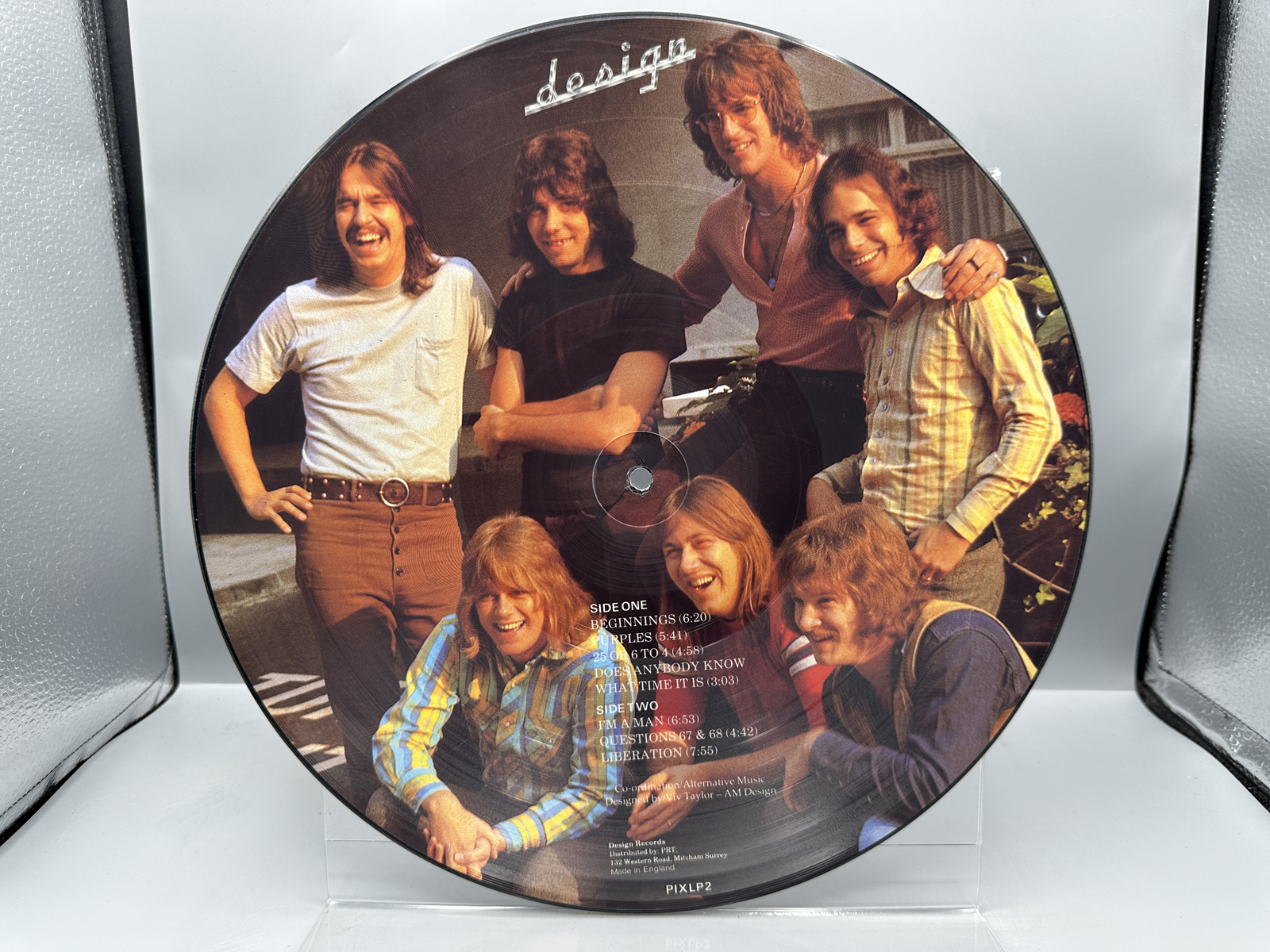 Chicago: Toronto Rock 'N' Roll Revival, 1969 - Volume 1 - Picture Disc (unknown press date), in clear polyvinyl envelope sleeve