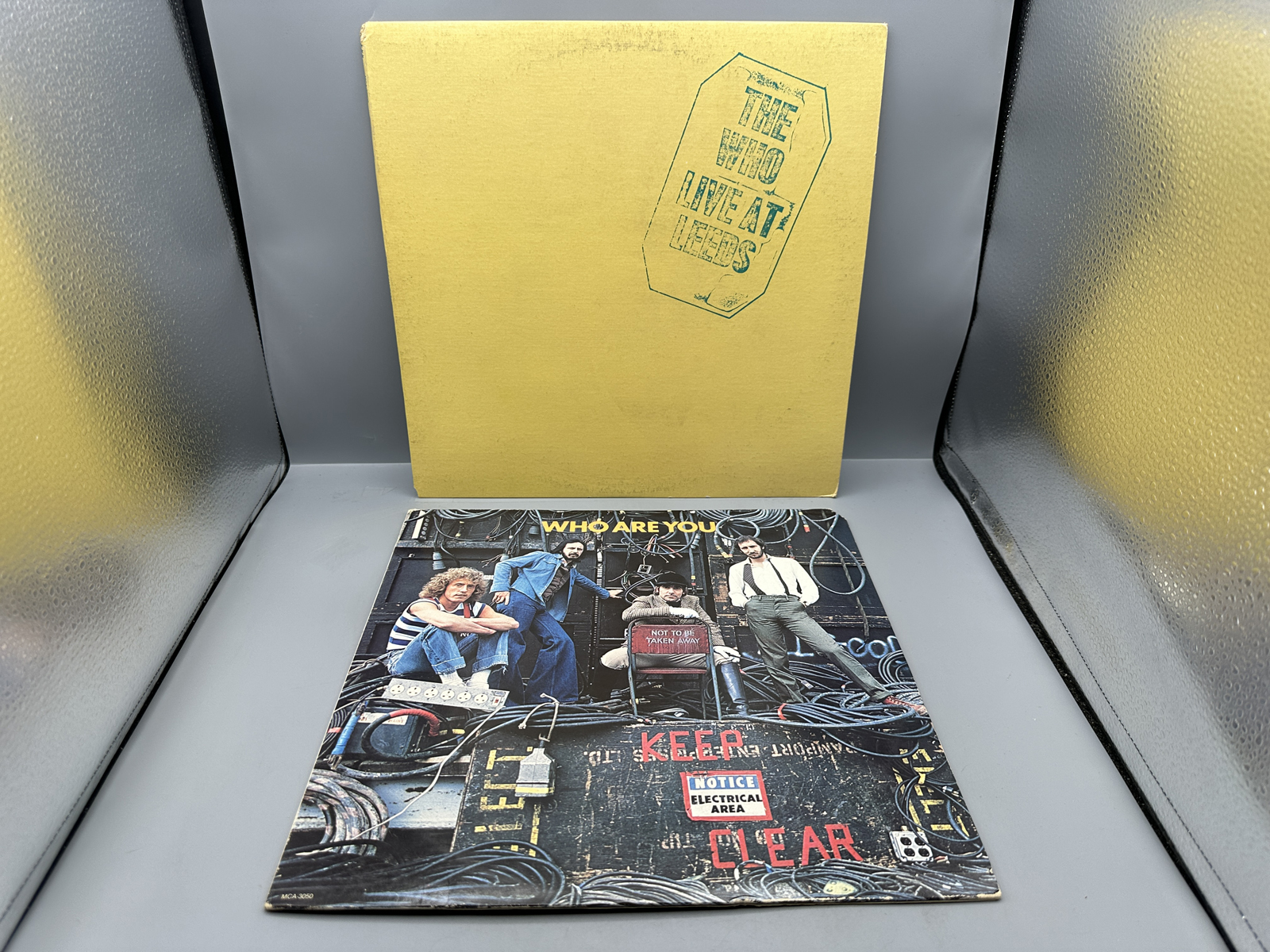 The Who (2 LP Lot): Live At Leeds (1980), reissue; and Who Are You (1978)