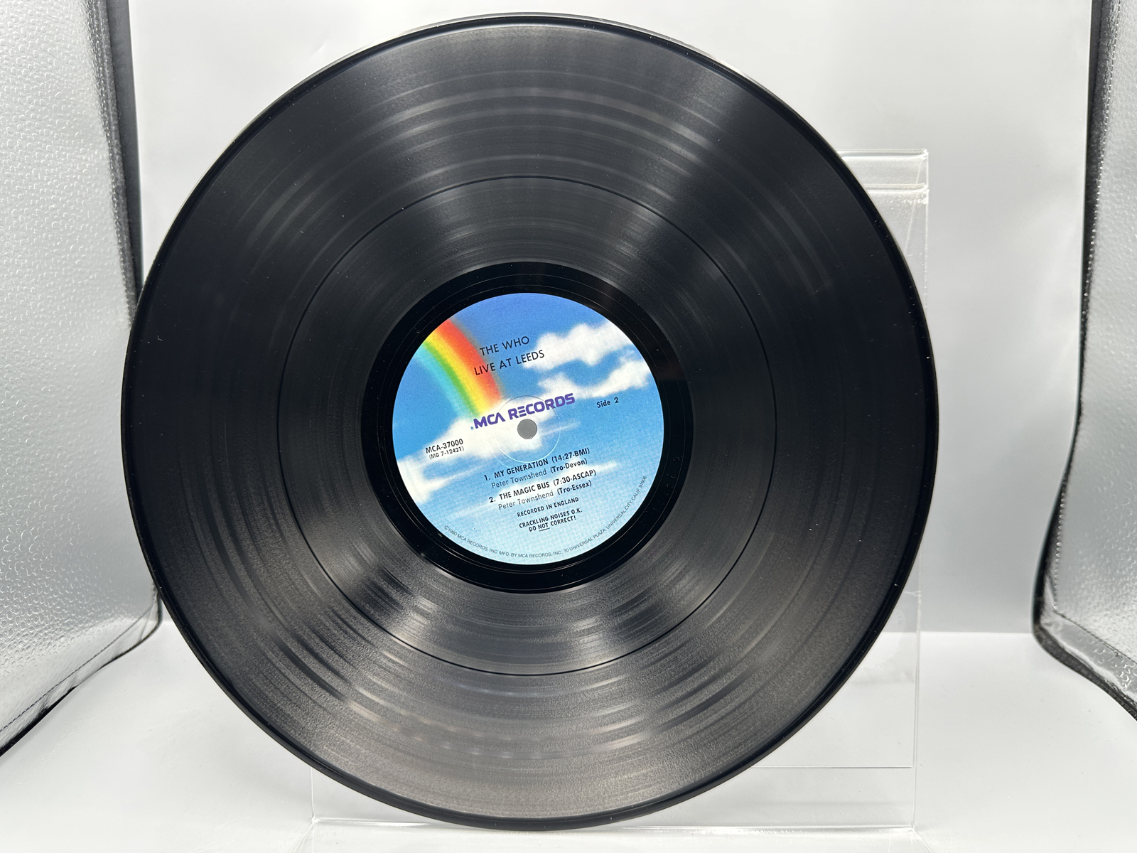 The Who (2 LP Lot): Live At Leeds (1980), reissue; and Who Are You (1978)