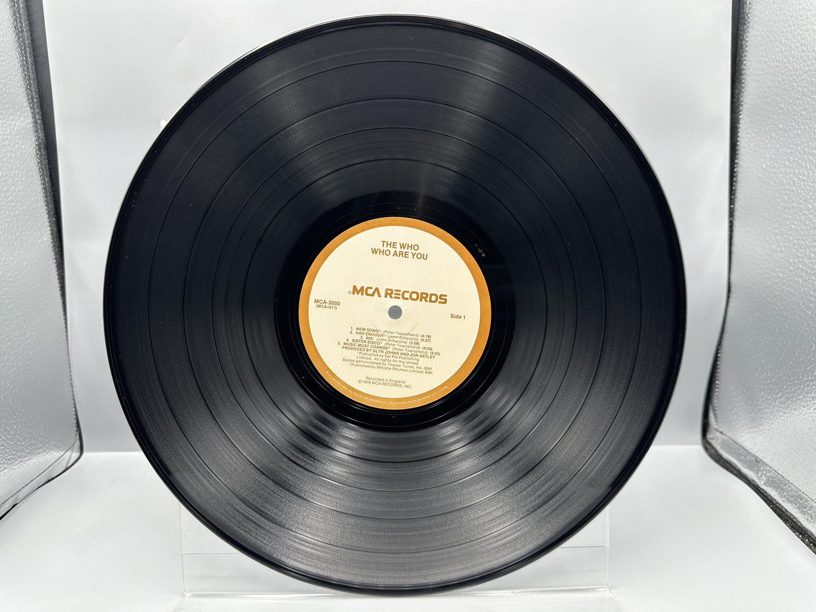 The Who (2 LP Lot): Live At Leeds (1980), reissue; and Who Are You (1978)
