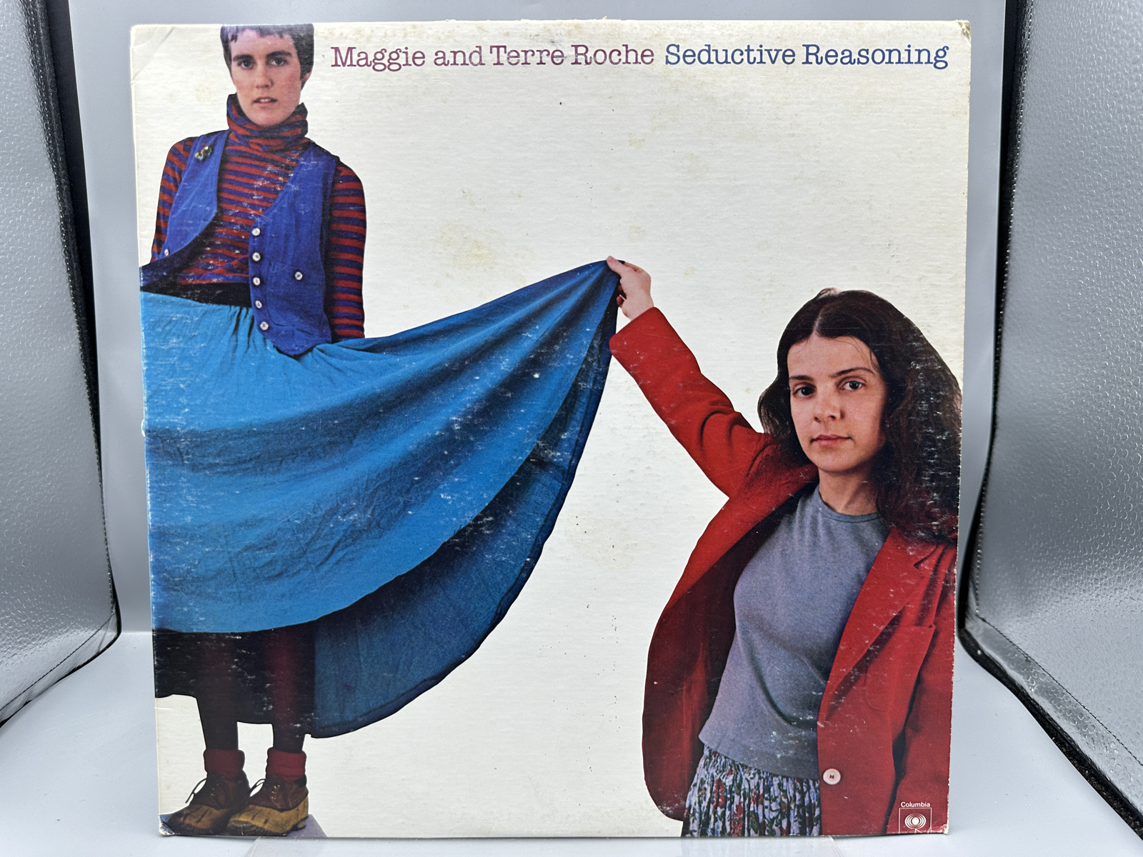 1981 Columbia Records Maggie And Terre Roche Seductive Reasoning Reissue Vinyl Album - KC 33232