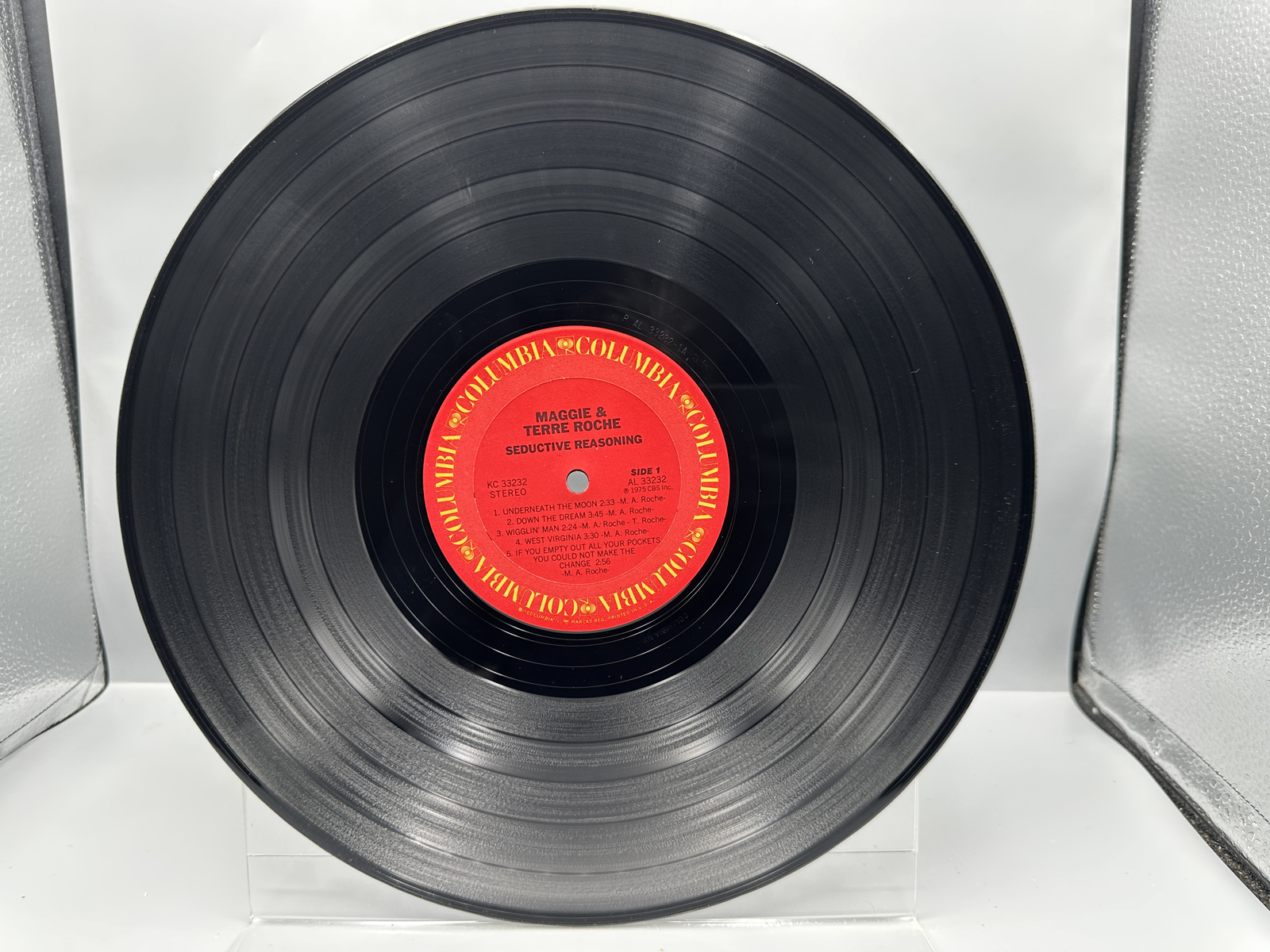 1981 Columbia Records Maggie And Terre Roche Seductive Reasoning Reissue Vinyl Album - KC 33232