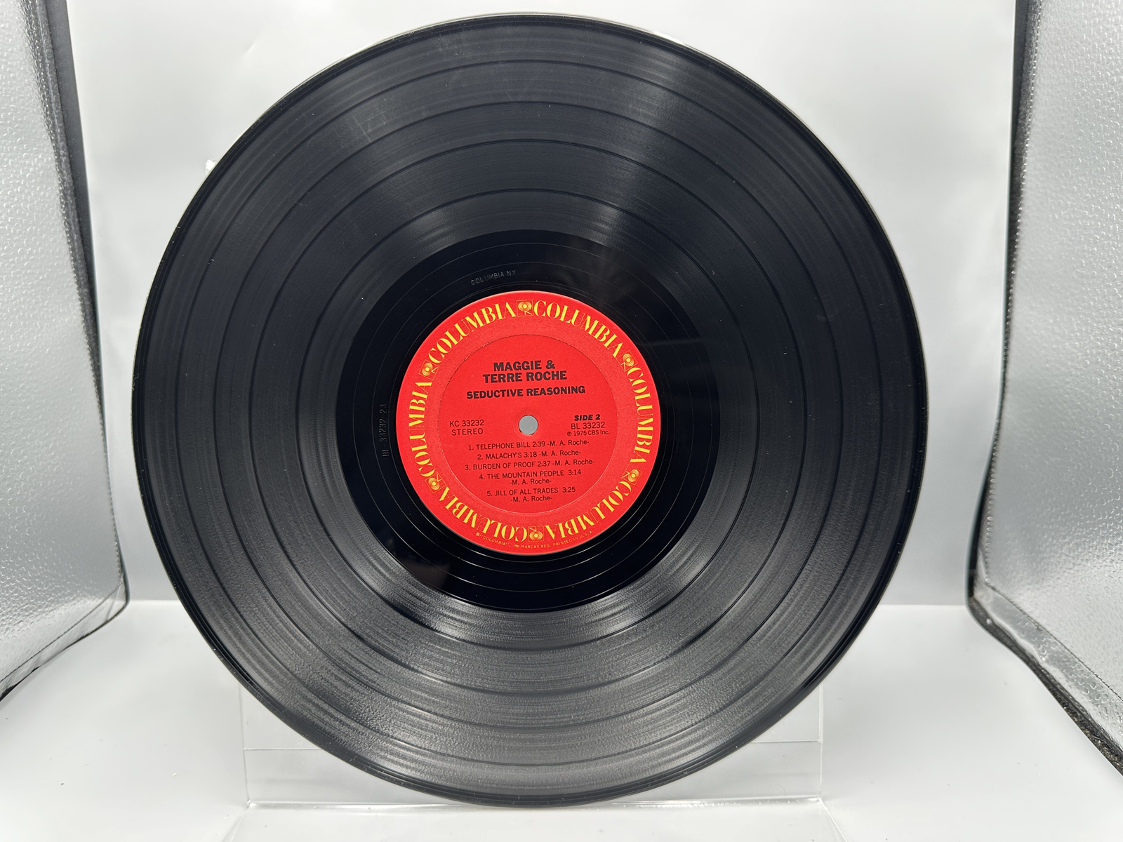 1981 Columbia Records Maggie And Terre Roche Seductive Reasoning Reissue Vinyl Album - KC 33232