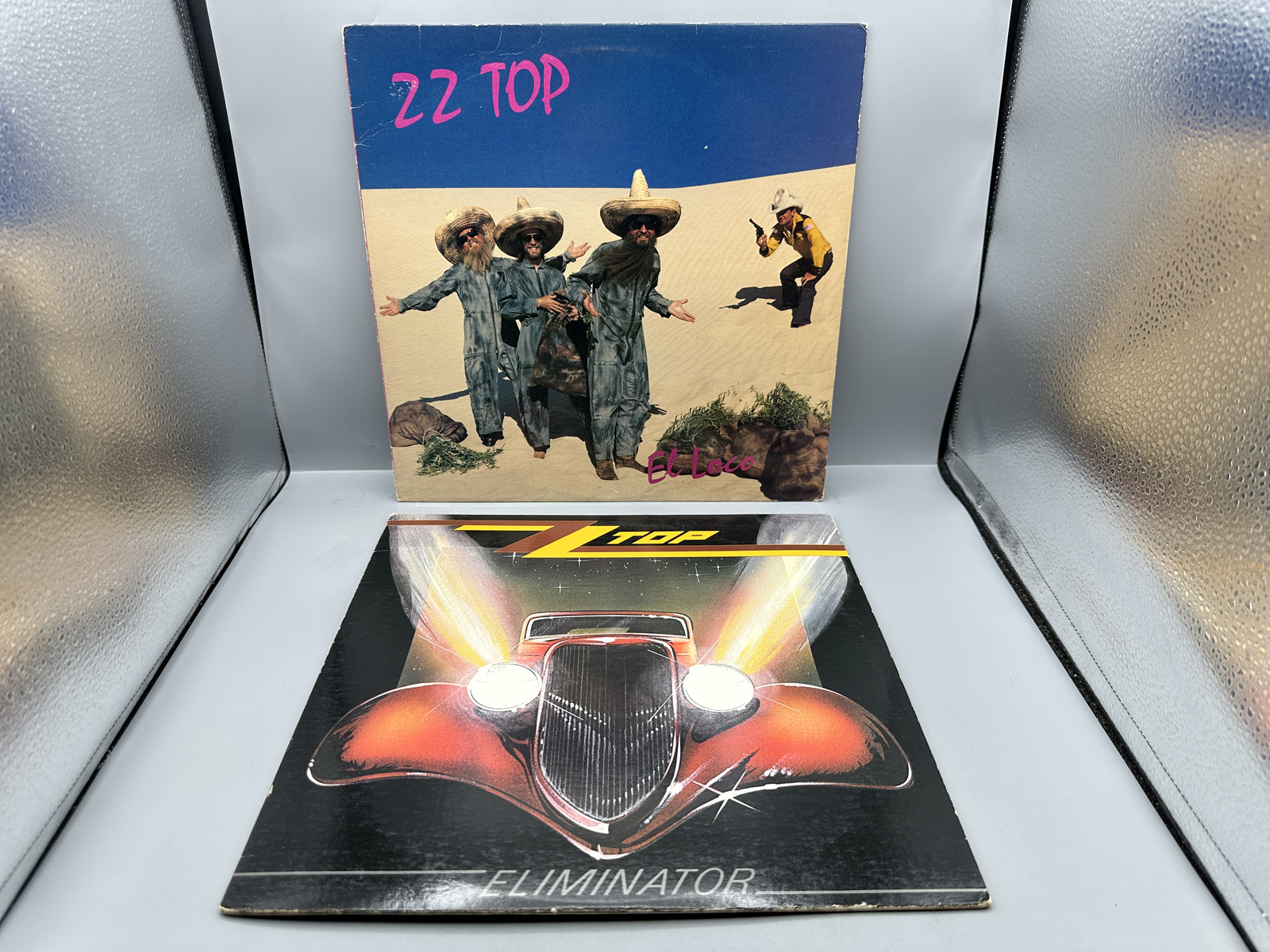ZZ Top (2 LP Lot): El Loco (1981); and Eliminator (1983)