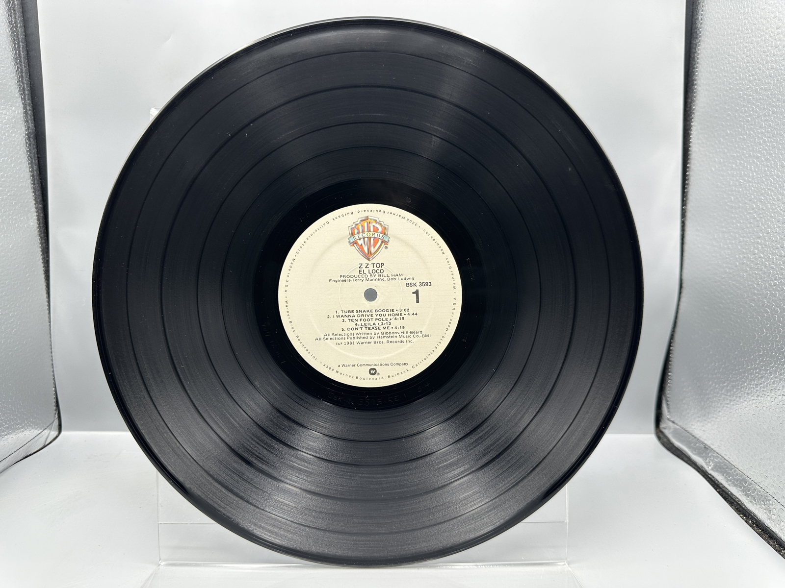 ZZ Top (2 LP Lot): El Loco (1981); and Eliminator (1983)