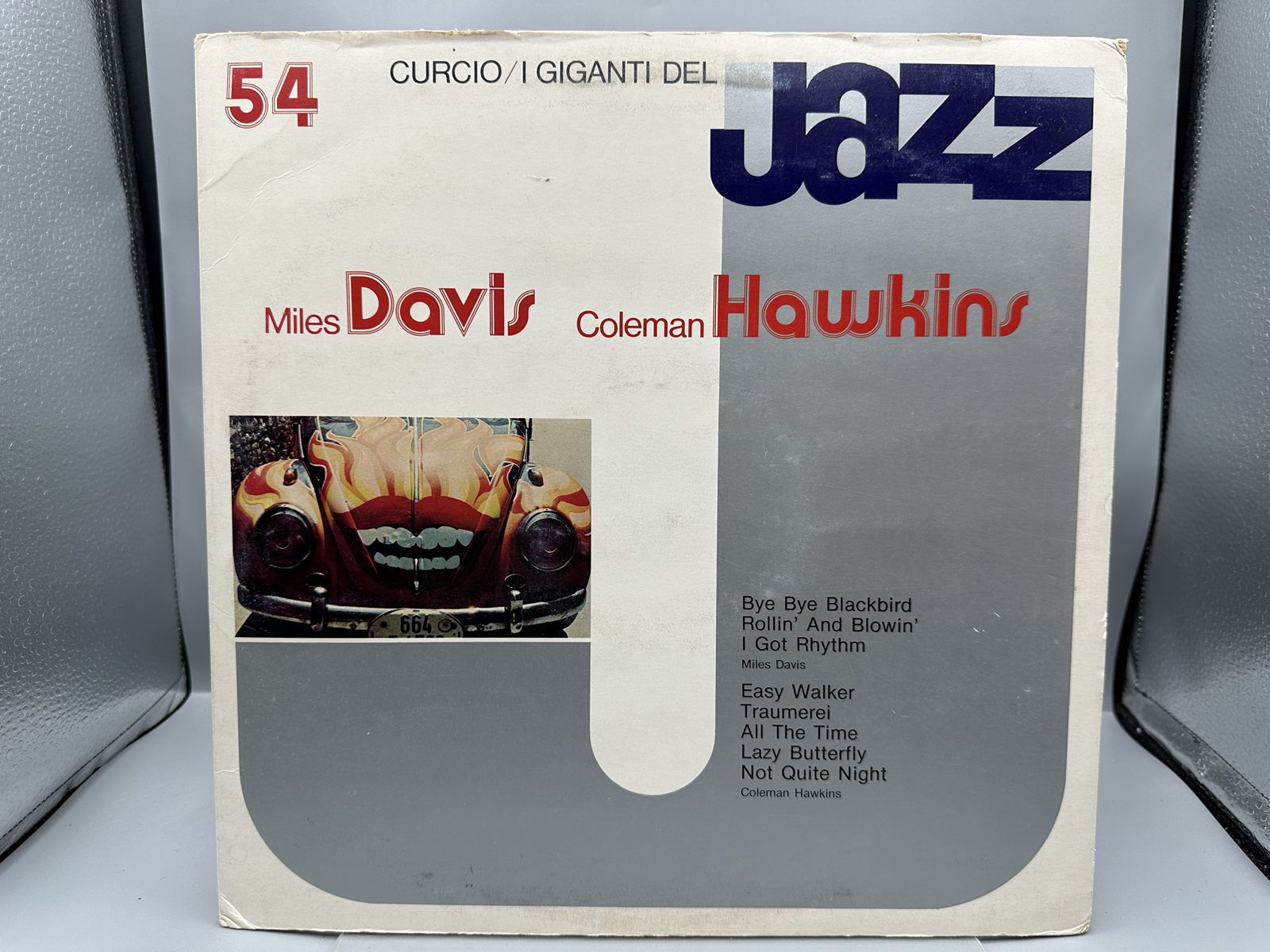 1981 Miles Davis And Coleman Hawkins I Giganti Del Jazz Vol. 54 Vinyl Album - GJ-54