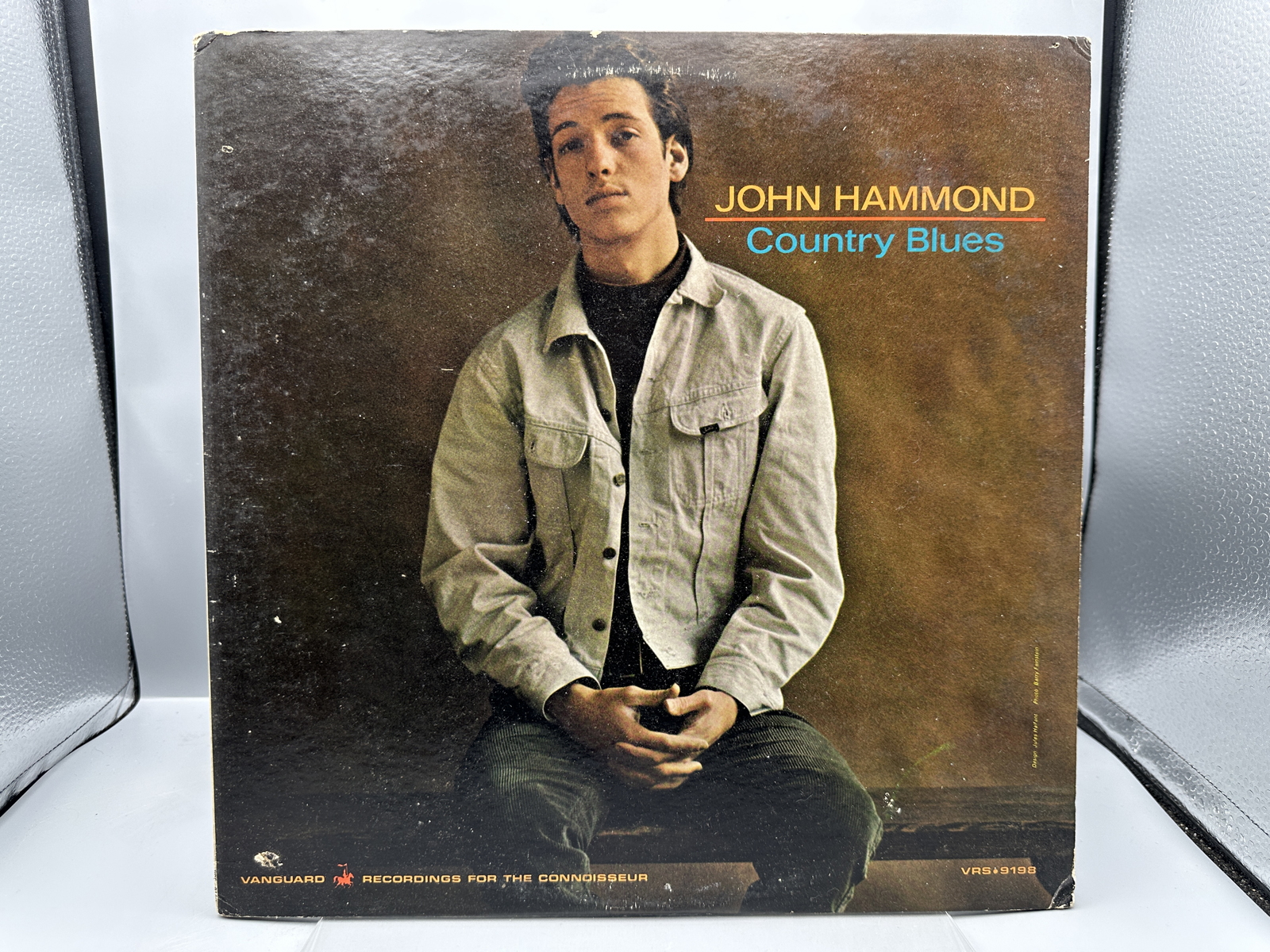 John Hammond: Country Blues (1965), Mono pressing, promo hole in cover