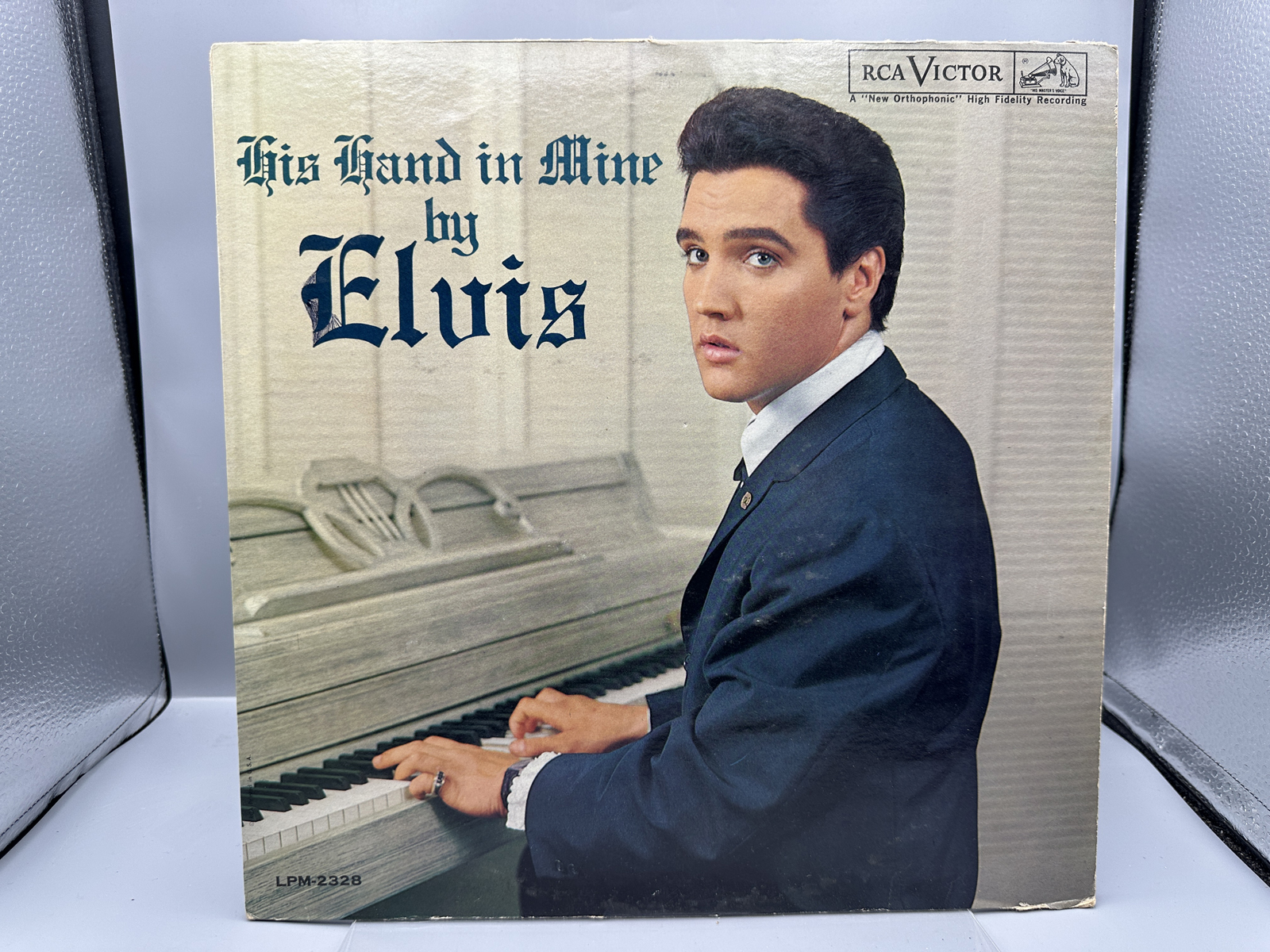 1964 RCA Victor Elvis Presley His Hand In Mine Reissue Vinyl Album - LPM-2328