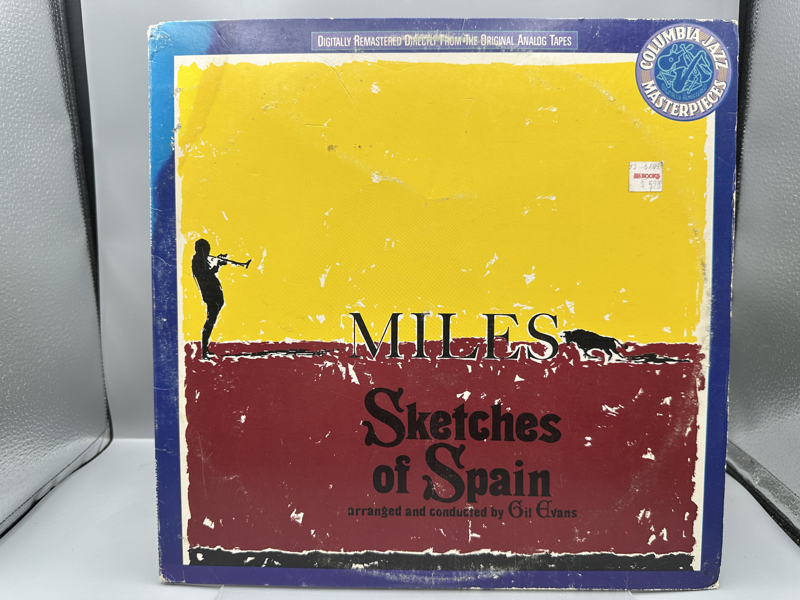 1986 Columbia Records Miles Davis Sketches of Spain Jazz Masterpieces Vinyl Album - CJ 40578