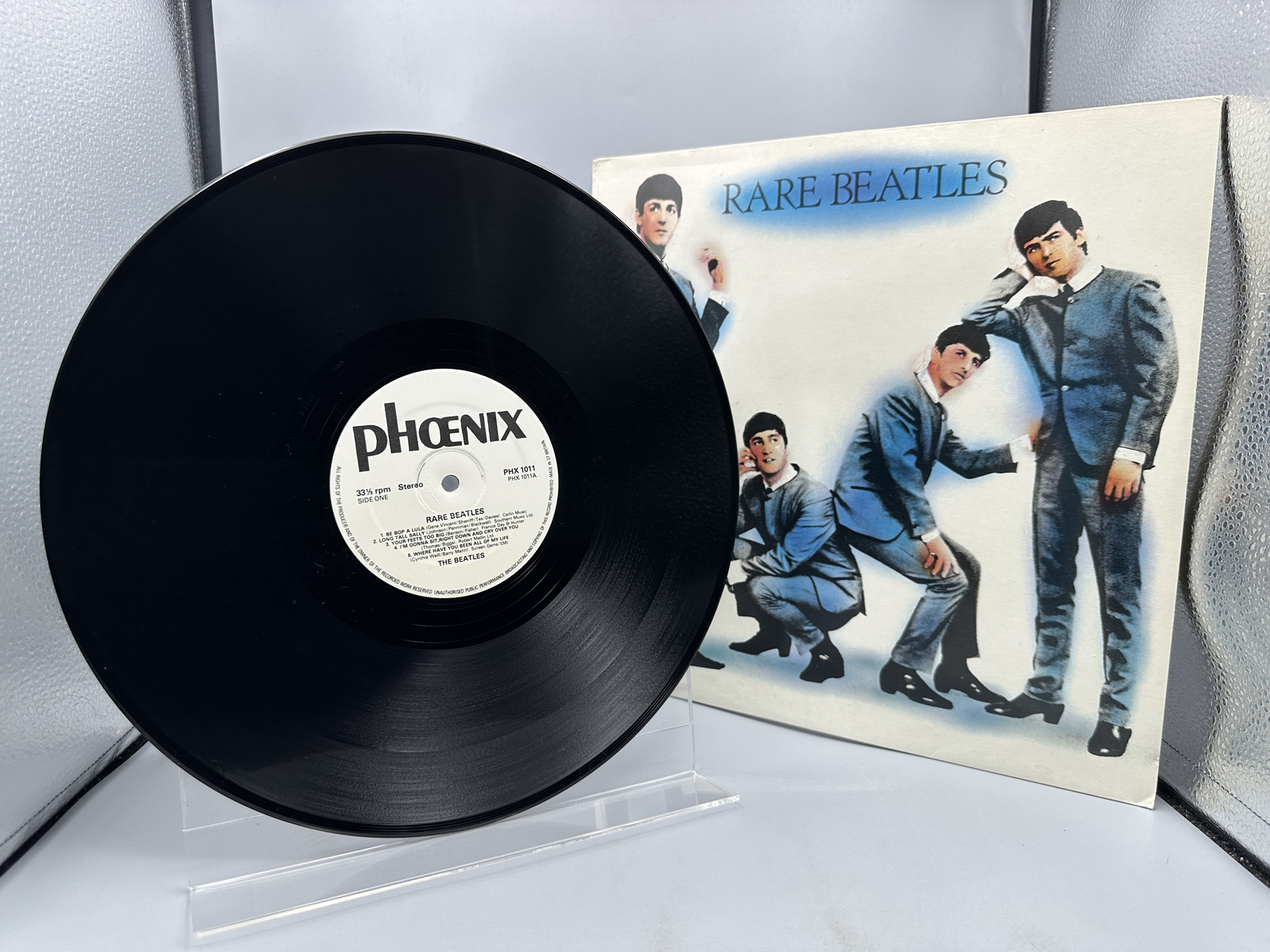 The Beatles: Rare Beatles (1982), UK pressing, Phoenix white label
