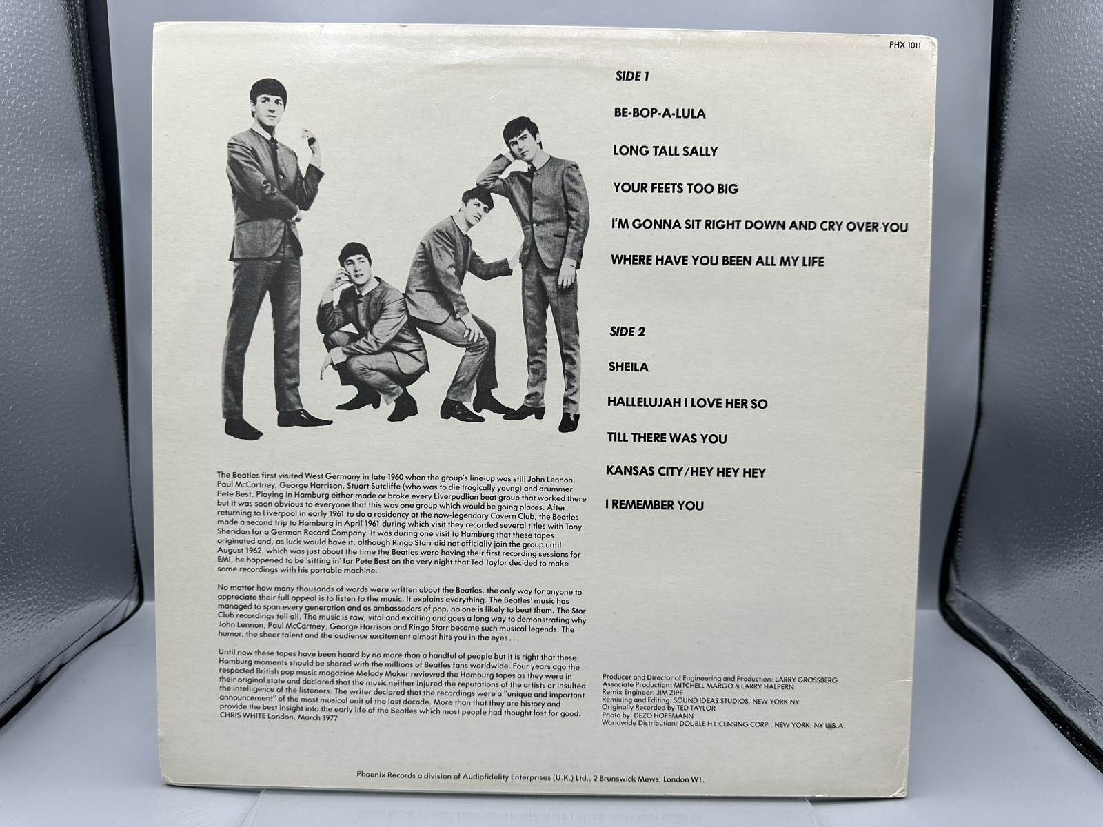 The Beatles: Rare Beatles (1982), UK pressing, Phoenix white label