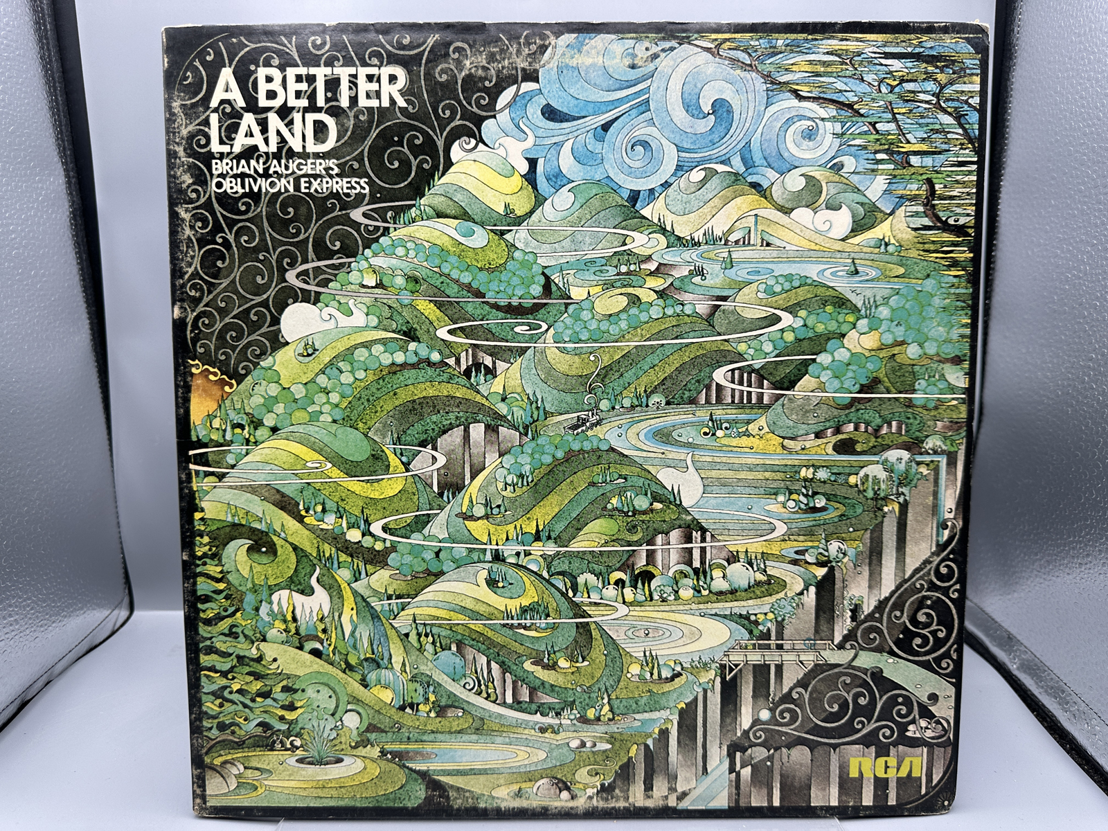 1971 RCA Victor Brian Auger's Oblivion Express A Better Land Vinyl Album - LSP-4540