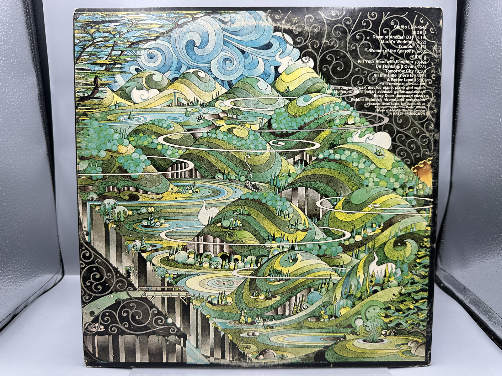 1971 RCA Victor Brian Auger's Oblivion Express A Better Land Vinyl Album - LSP-4540