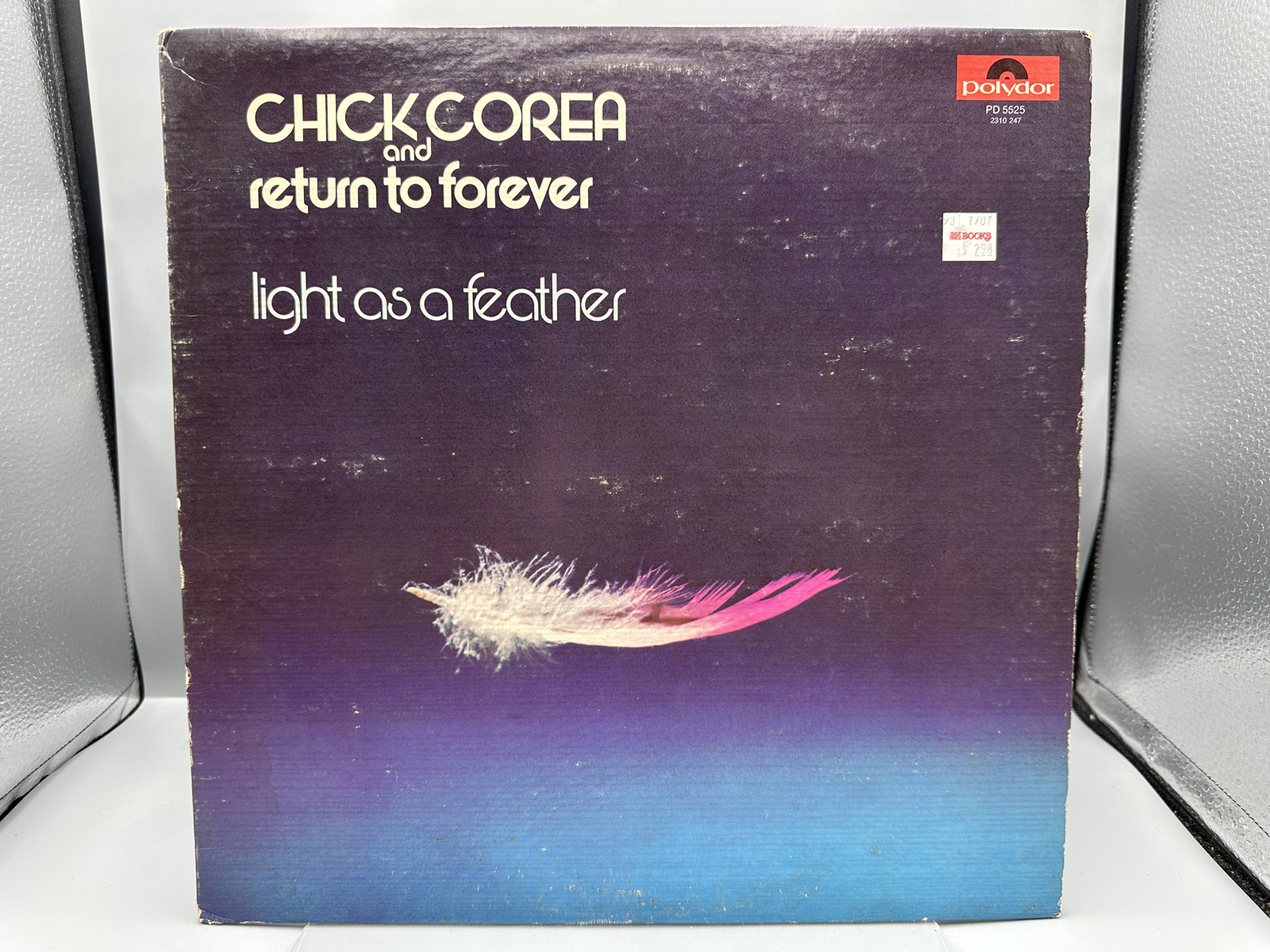 1973 Polydor Records Chick Corea And Return To Forever Light As A Feather Vinyl Album - PD 5525