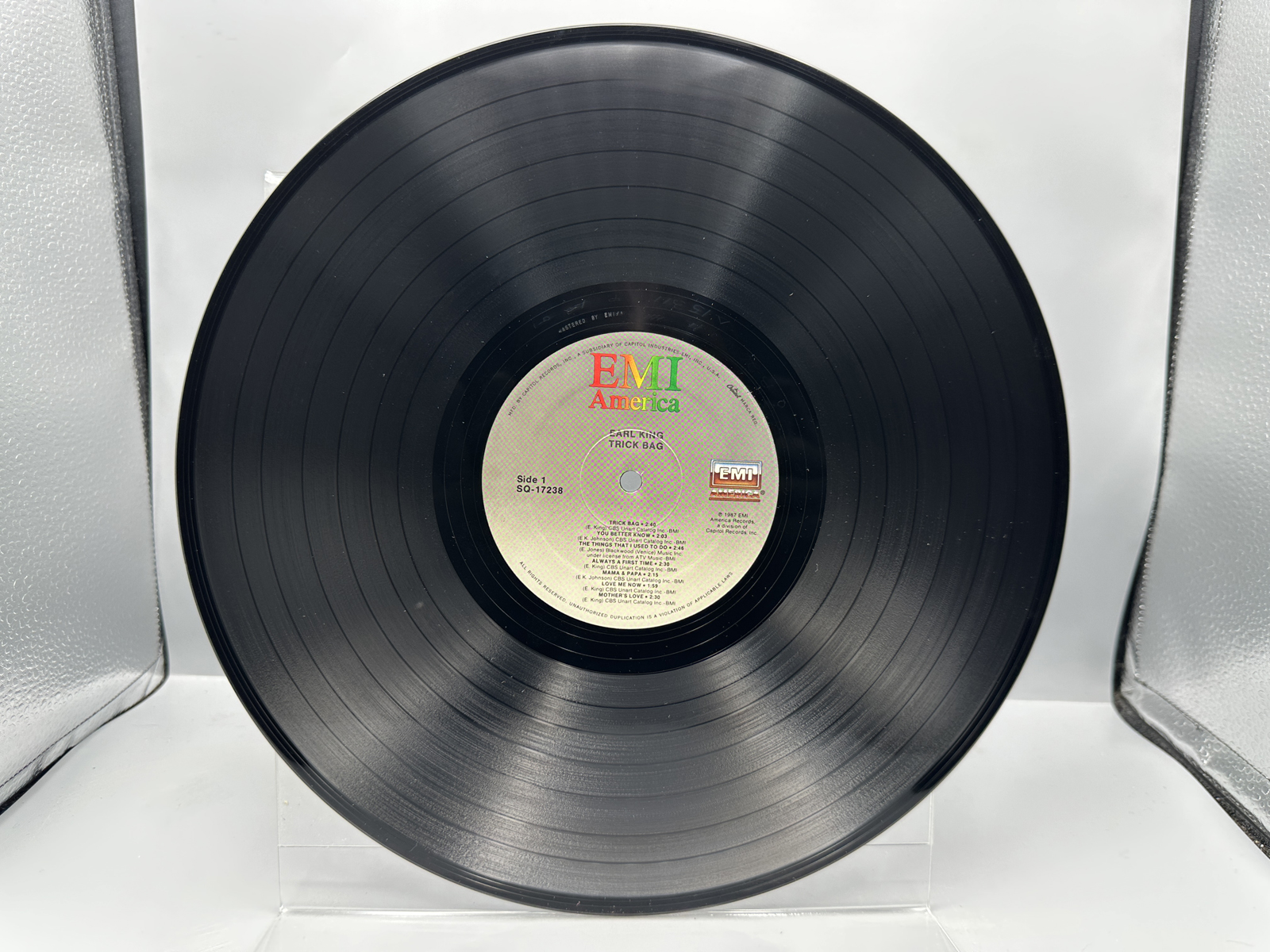 Earl King: Trick Bag - The Best Of Earl King (1987), in original shrinkwrap