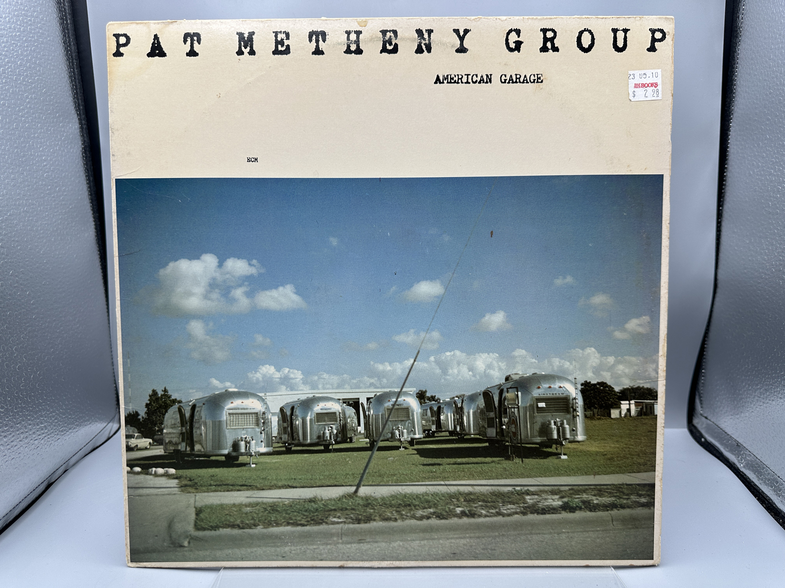 1979 ECM Records Pat Metheny Group American Garage Vinyl Album - ECM-1-1155