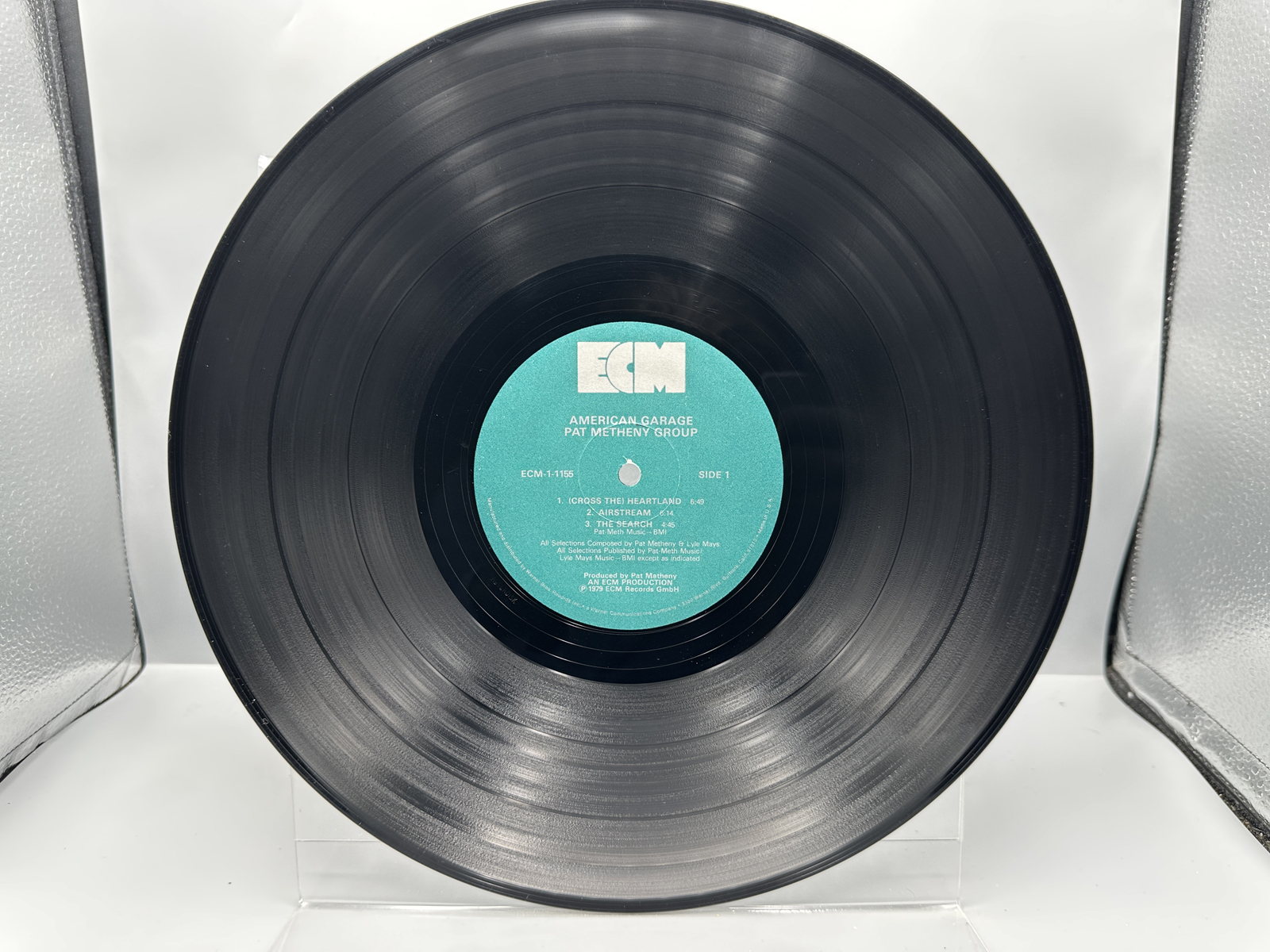 1979 ECM Records Pat Metheny Group American Garage Vinyl Album - ECM-1-1155
