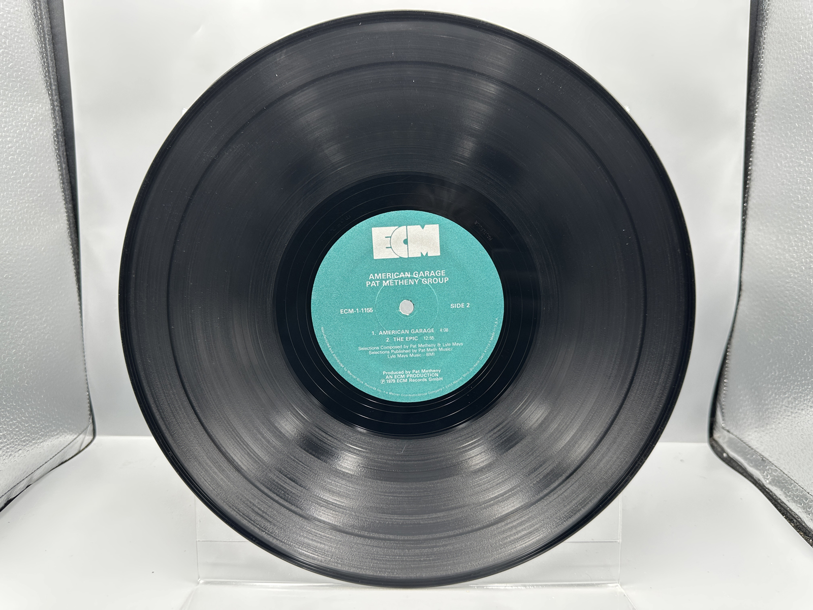 1979 ECM Records Pat Metheny Group American Garage Vinyl Album - ECM-1-1155