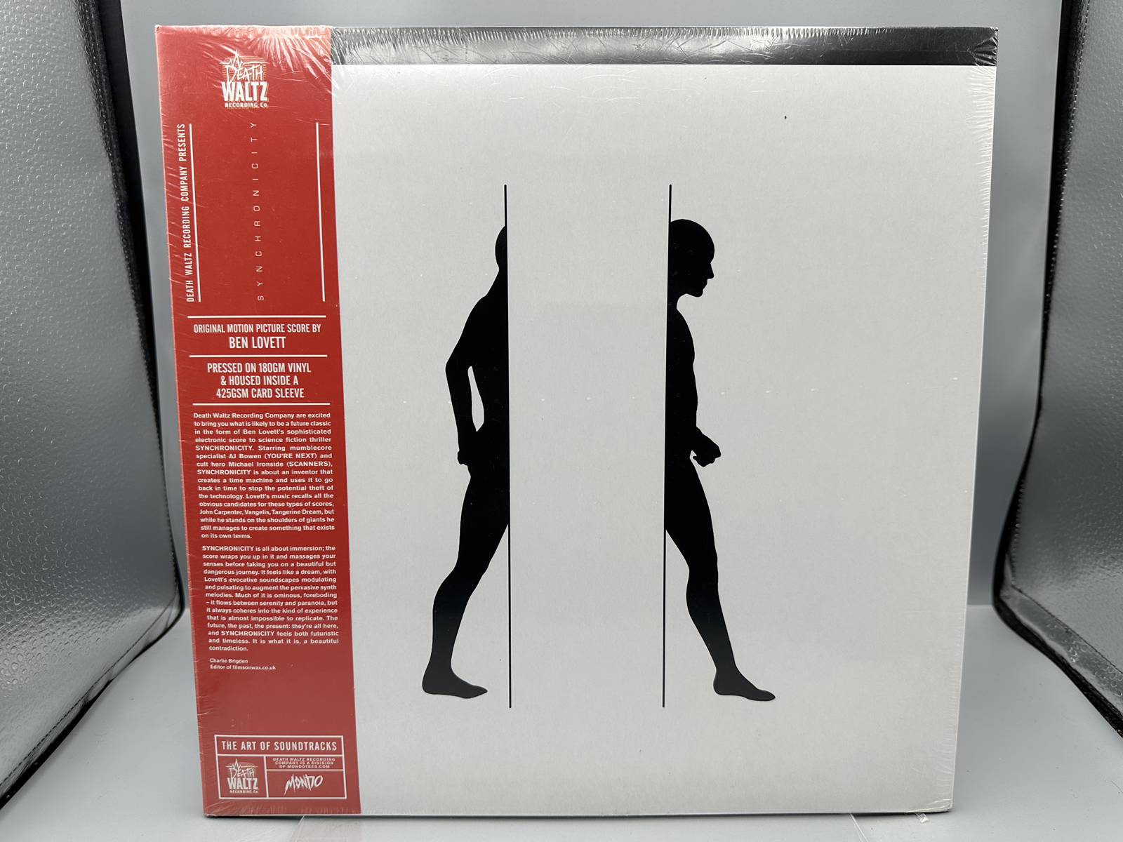 SEALED - Synchronicity: Original Motion Picture Soundtrack (2016), score to this science fiction thriller written by Ben Lovett, gatefold, 1