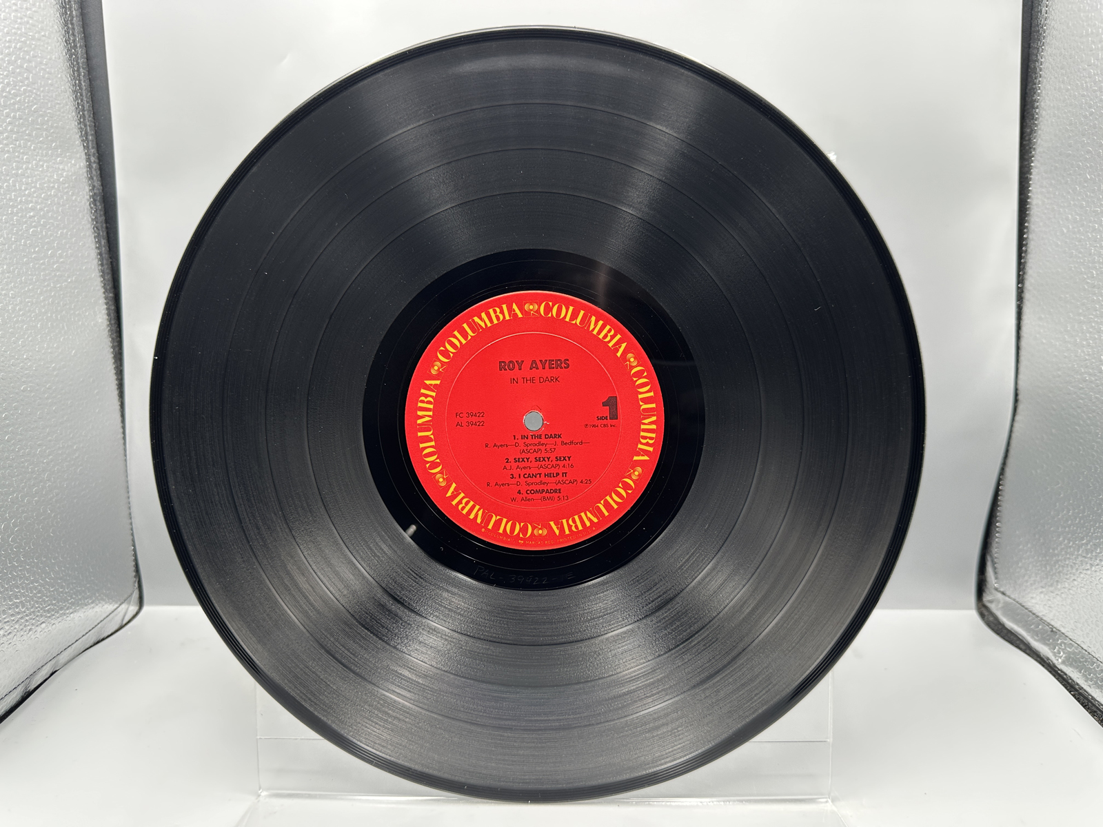 Roy Ayers (2 LP Lot): Fever (1979); and In The Dark (1984), promo stamp on back cover