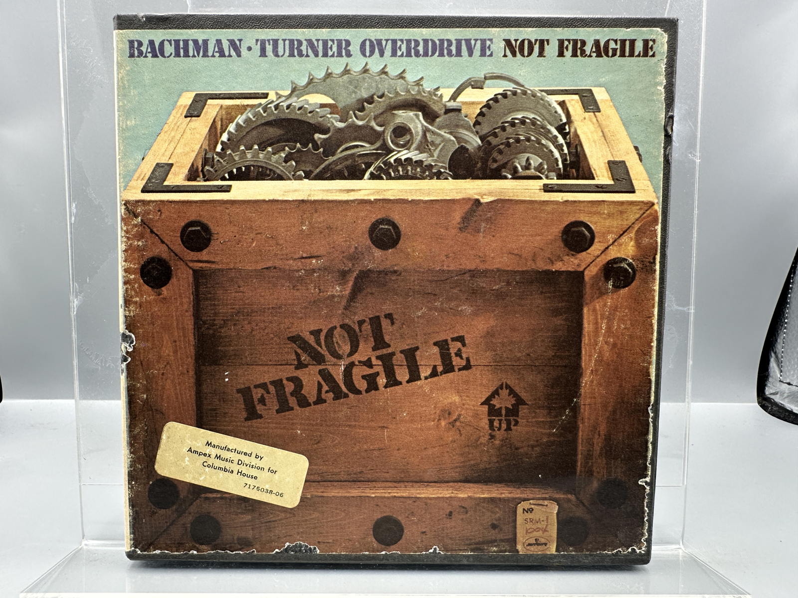 4-Track Stereo Reel-To-Reel Tape - Bachman/Turner Overdrive: Not Fragile (1974), 7 1/2 IPS, Mercury Tapes MER L 1004