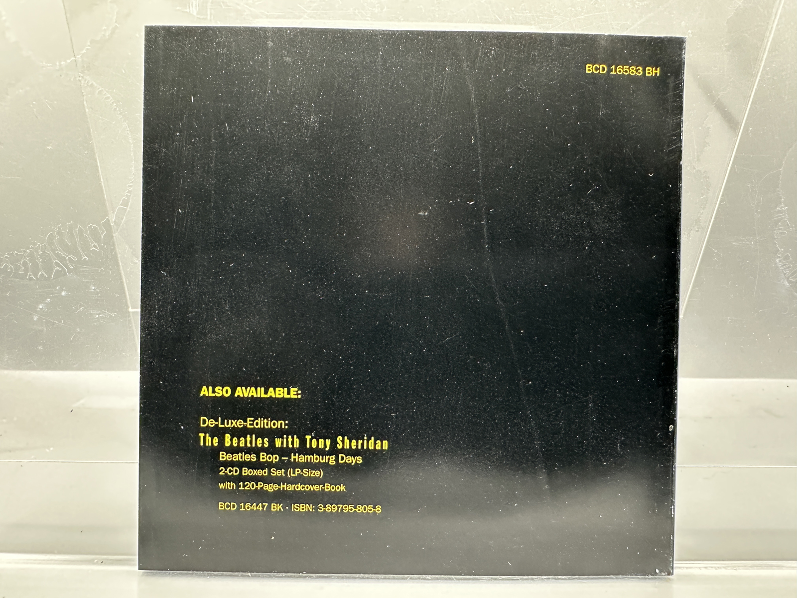 The Beatles with Tony Sheridan: Beatles Bop - Hamburg Days (2001), 2 CD Fatbox Set (NOT vinyl LP), Bear Family Records, CD1 - Mono/CD2 - Ste