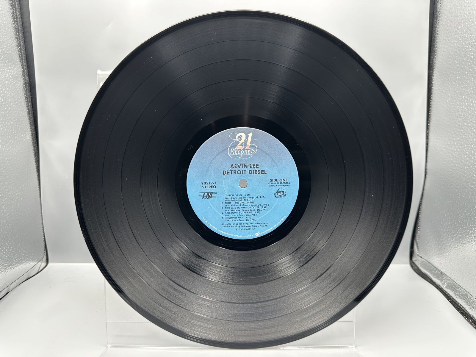 Alvin Lee (2 LP Lot): Detroit Diesel (1986); and Pump Iron! (1975)