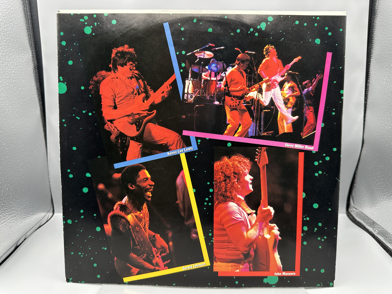 Steve Miller (2 LP Lot): Steve Miller Band Live! (1983); and Abracadabra (1982)
