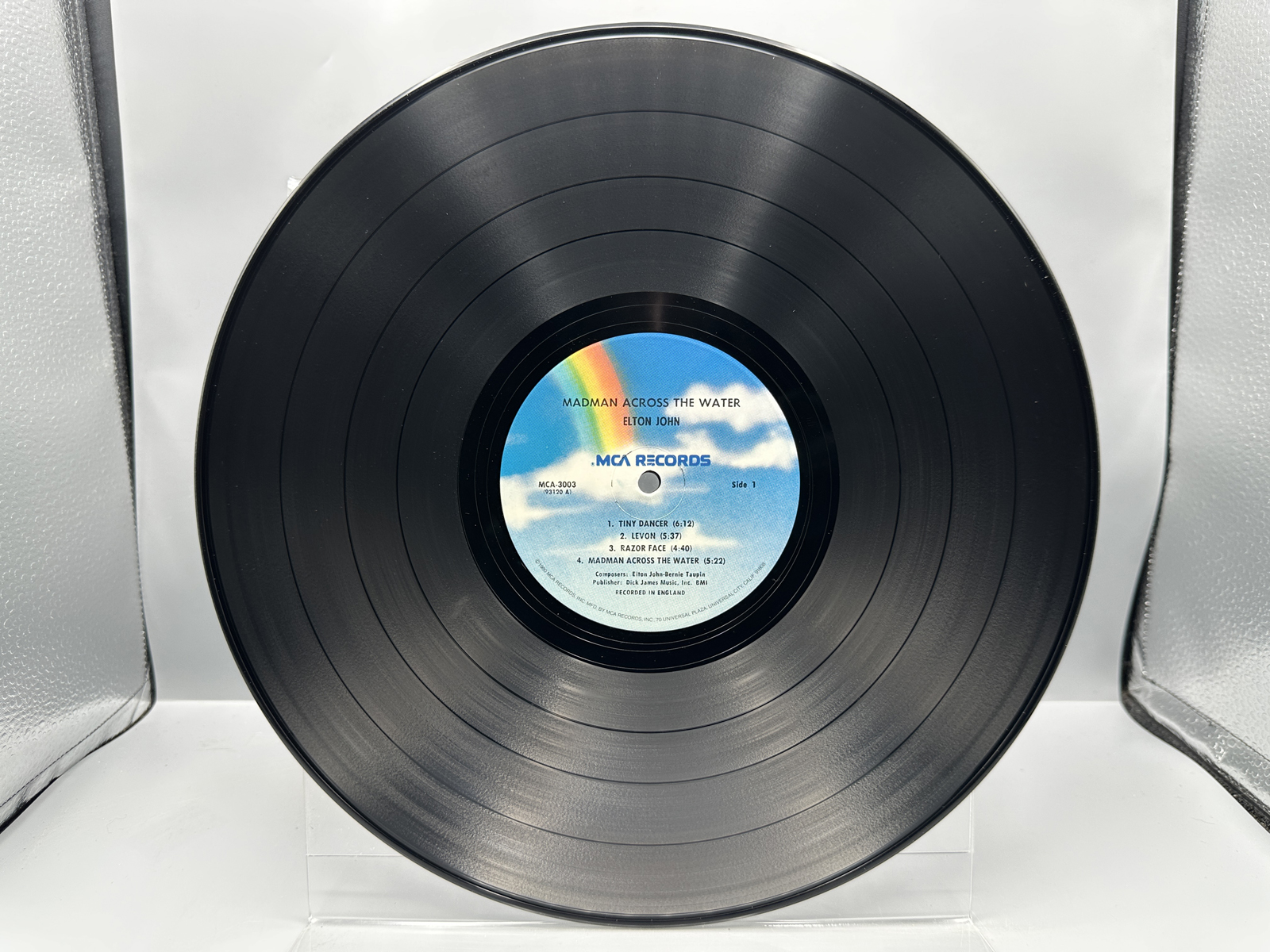 Elton John (2 LP Lot): Madman Across The Water (1980), reissue; and Jump Up! (1982)