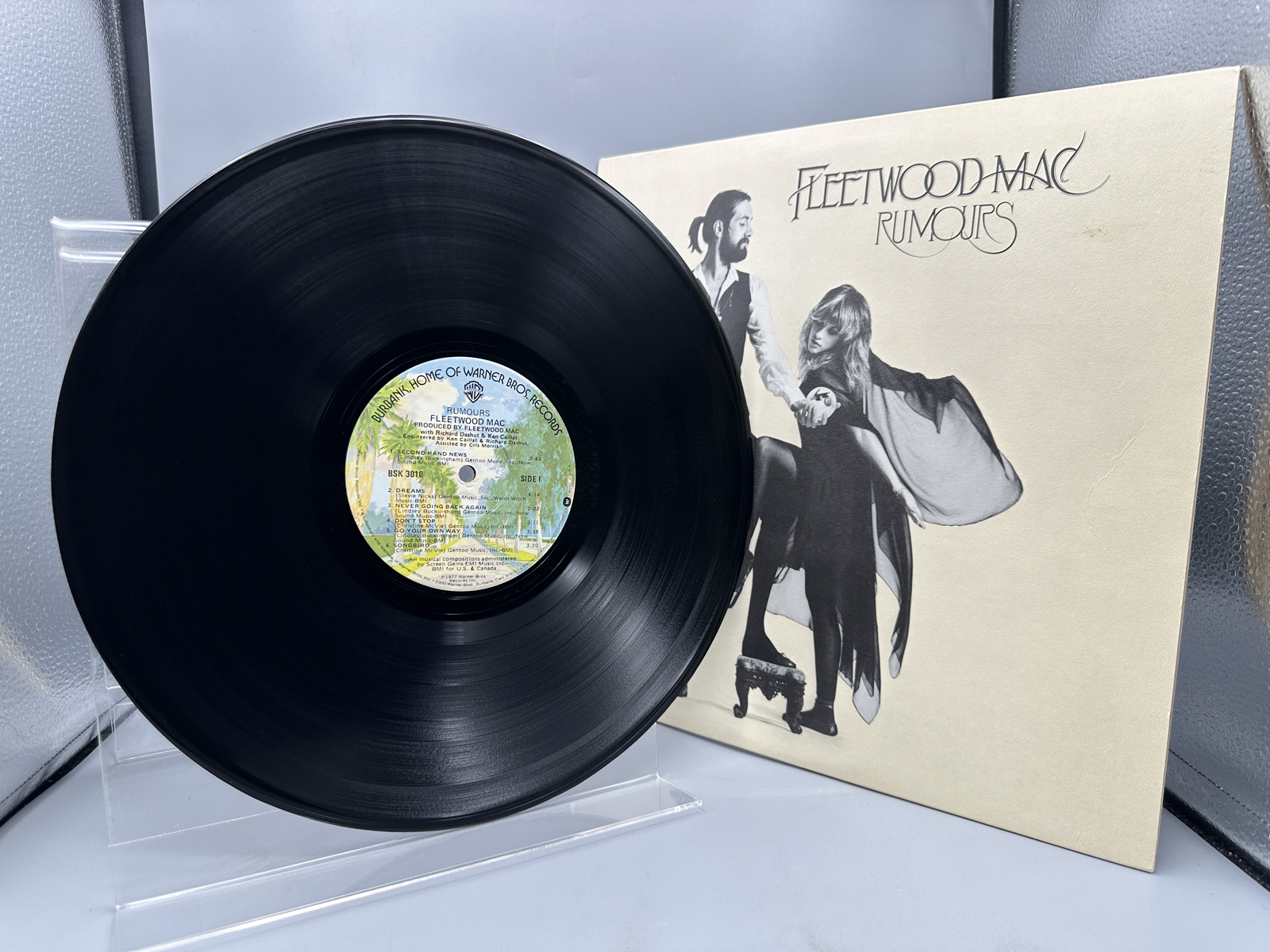 Fleetwood Mac: Rumours (1977), textured cover