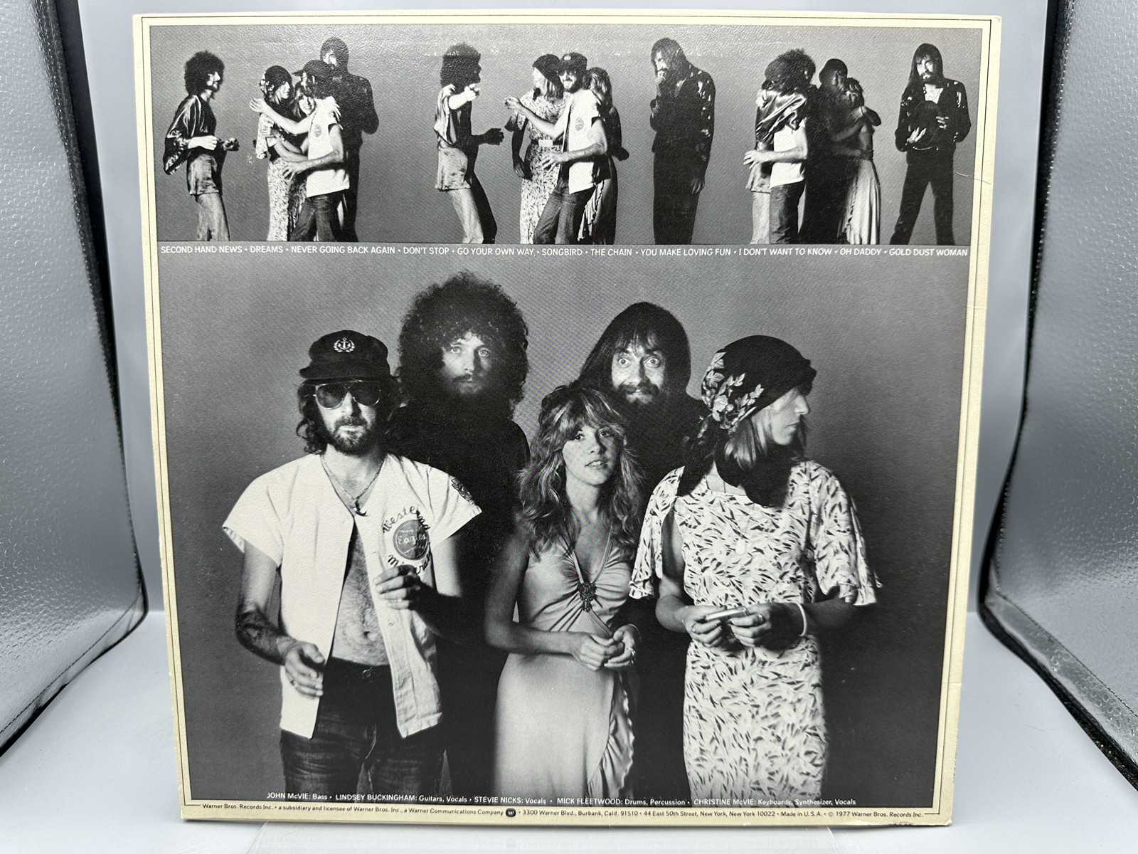 Fleetwood Mac: Rumours (1977), textured cover