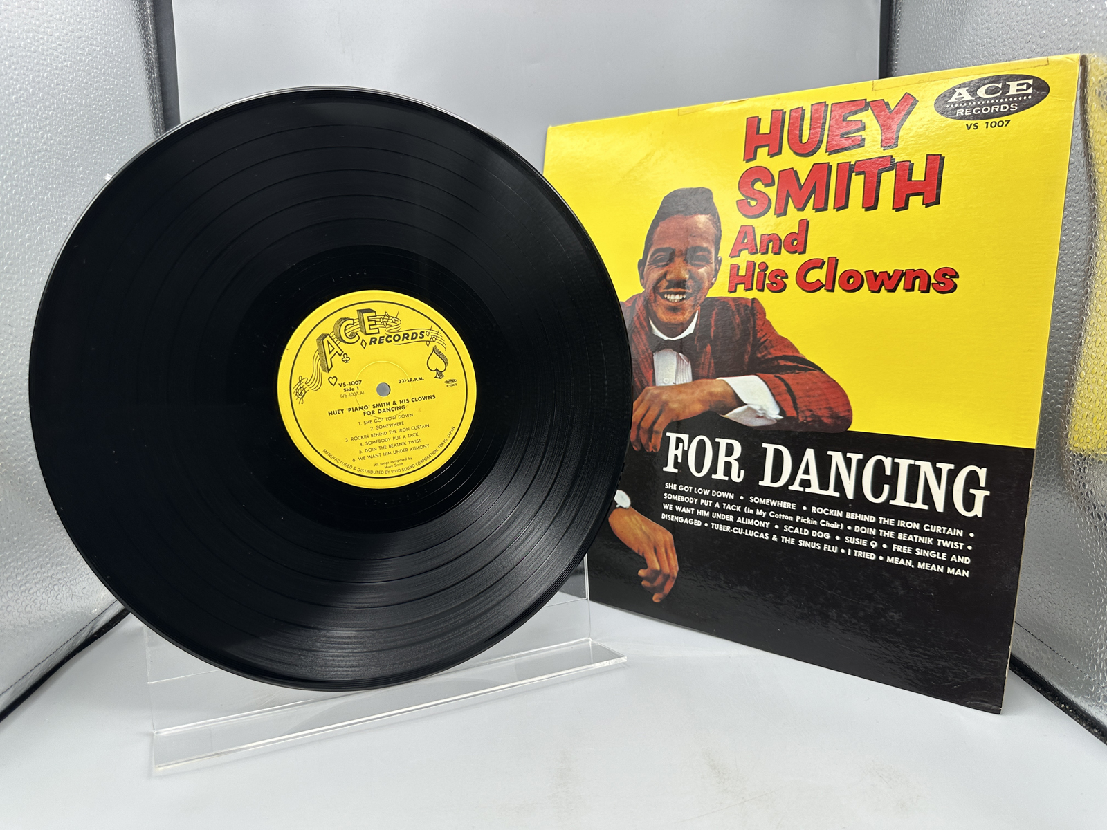 Huey 'Piano' Smith And His Clowns: For Dancing (1979), reissue, Japan pressing