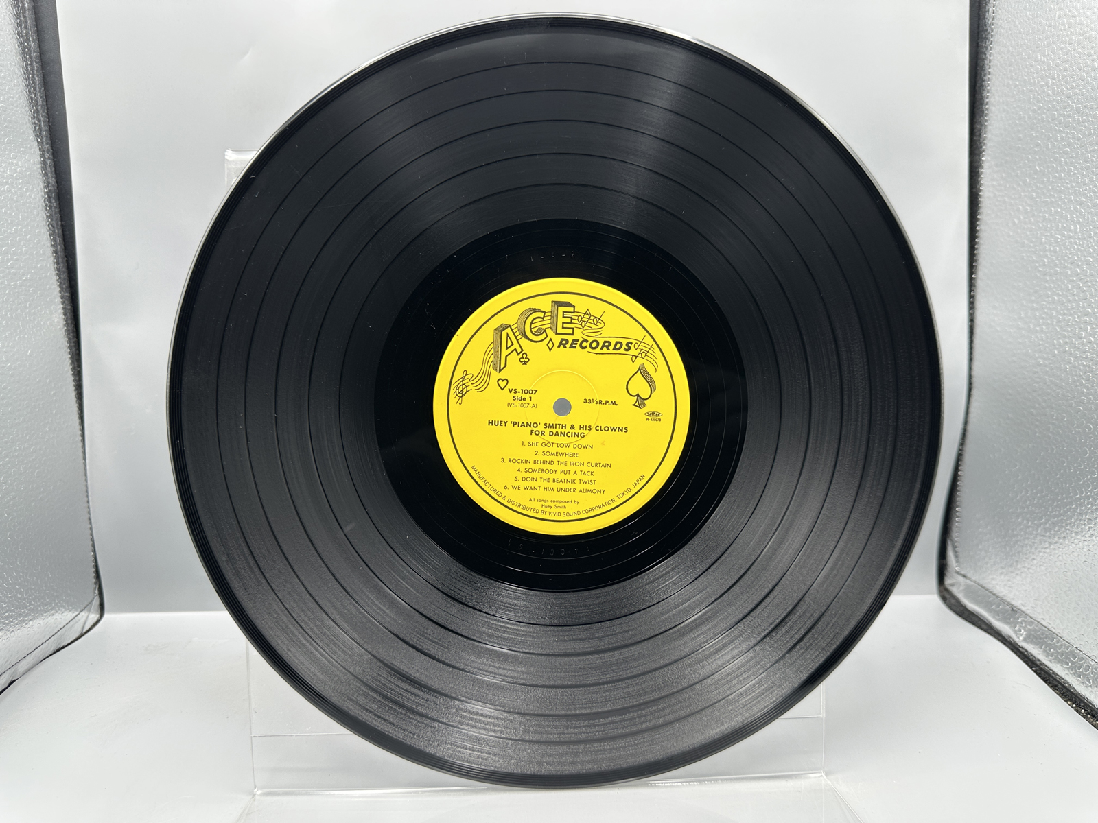 Huey 'Piano' Smith And His Clowns: For Dancing (1979), reissue, Japan pressing