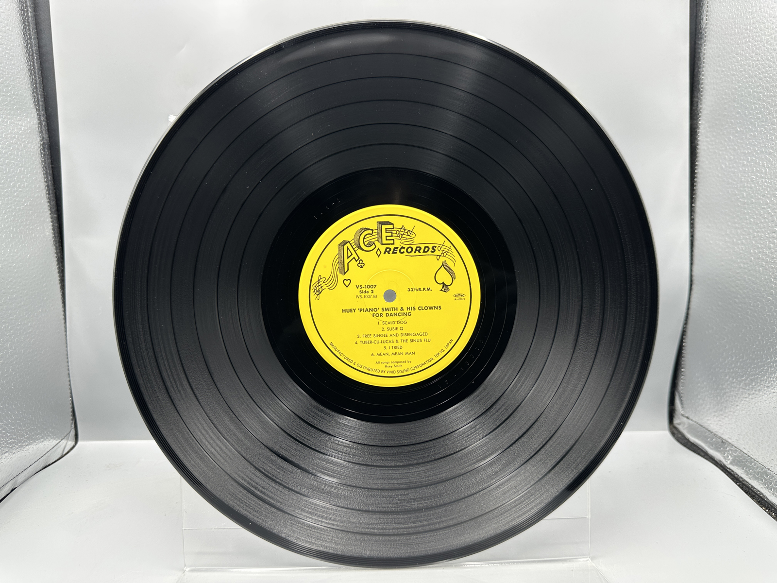 Huey 'Piano' Smith And His Clowns: For Dancing (1979), reissue, Japan pressing