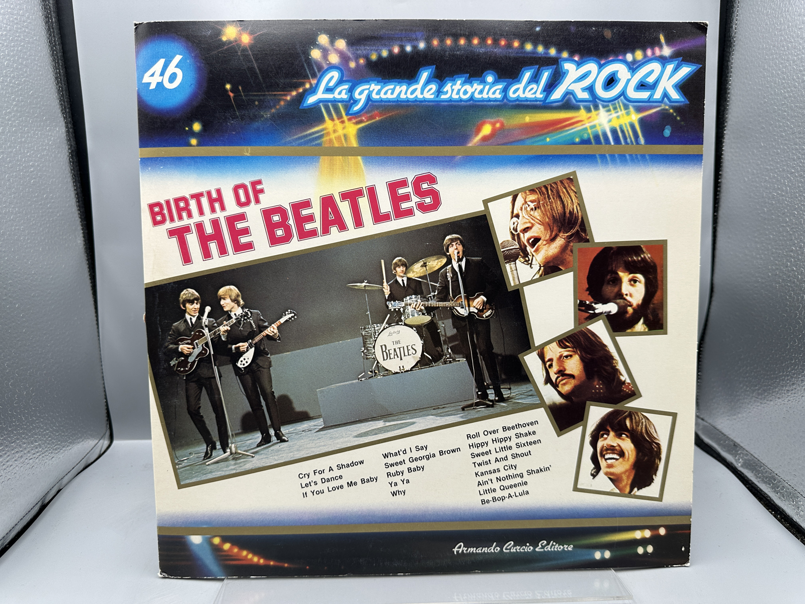 The Beatles: Birth Of The Beatles (1982), Italy Pressing, unipak cover