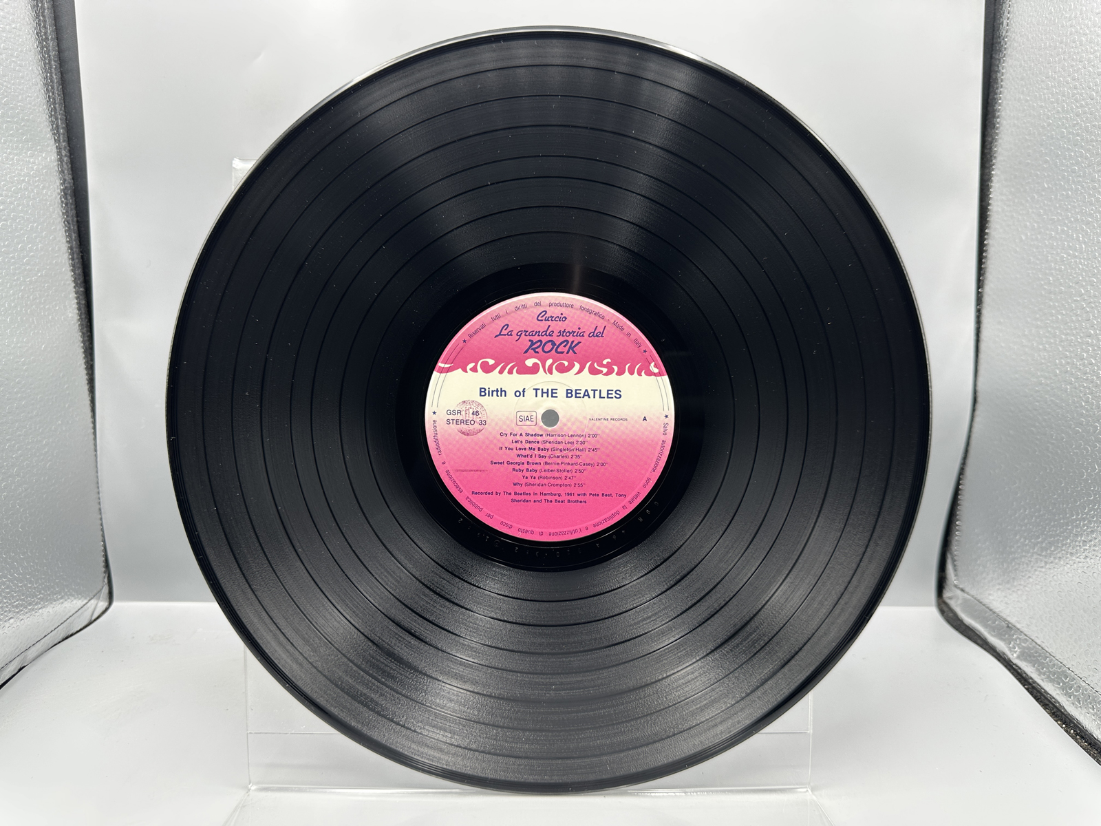 The Beatles: Birth Of The Beatles (1982), Italy Pressing, unipak cover