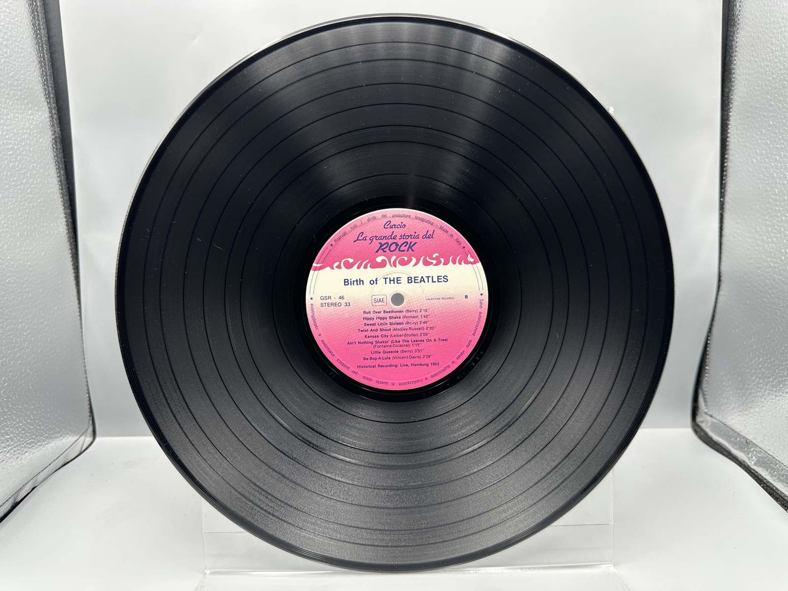 The Beatles: Birth Of The Beatles (1982), Italy Pressing, unipak cover