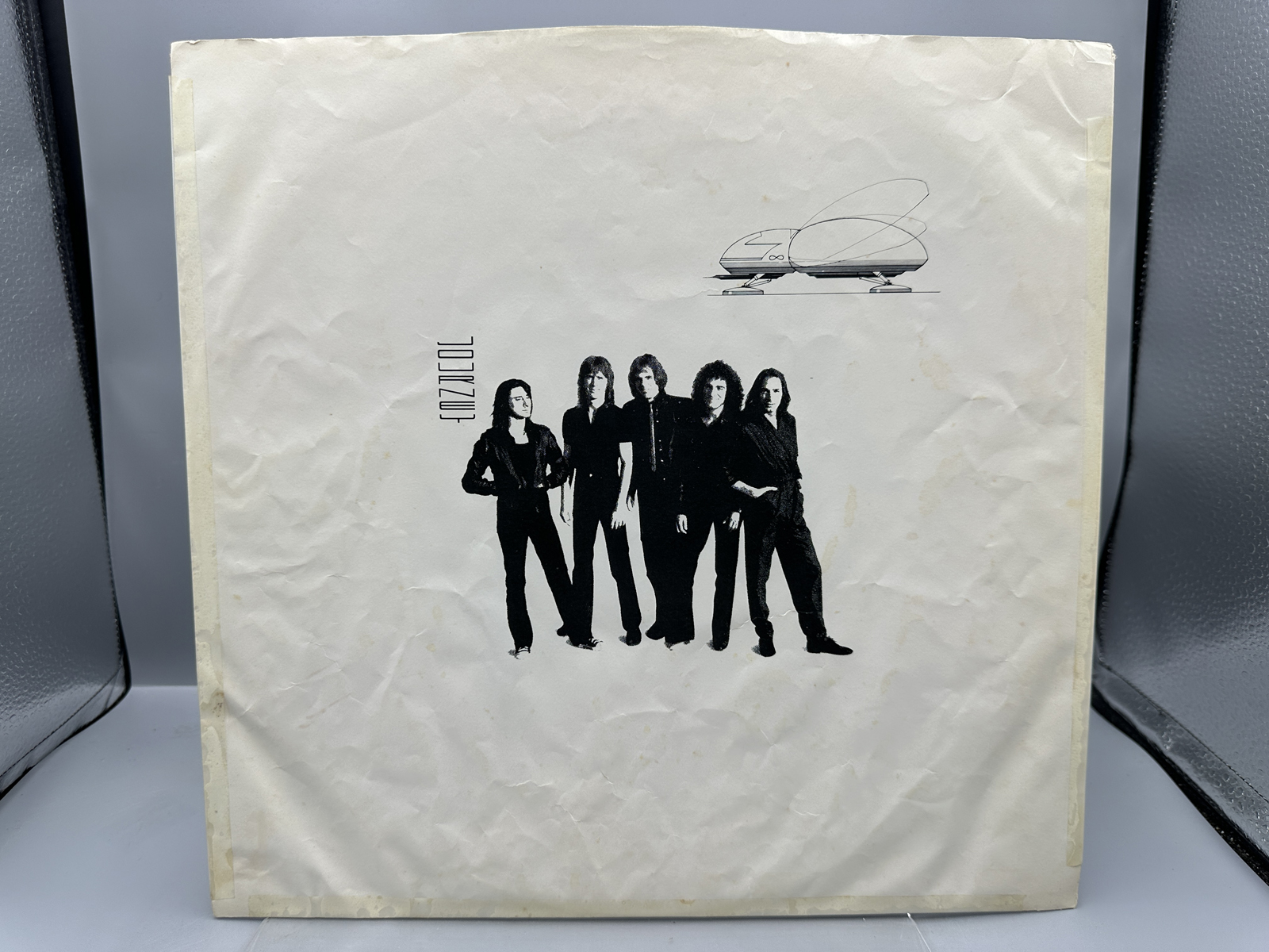 Journey (2 LP Lot): Escape (1981), embossed cover; and Frontiers (1983)