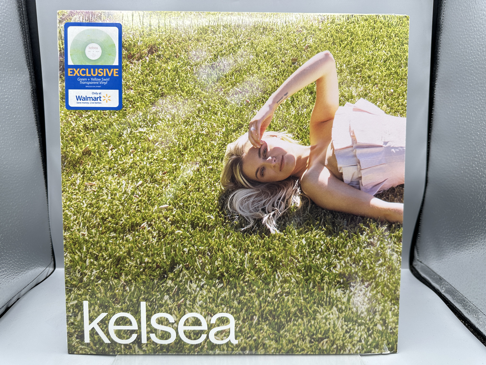 SEALED - Kelsea Ballerini: Kelsea (2020), green and yellow swirl transparent vinyl